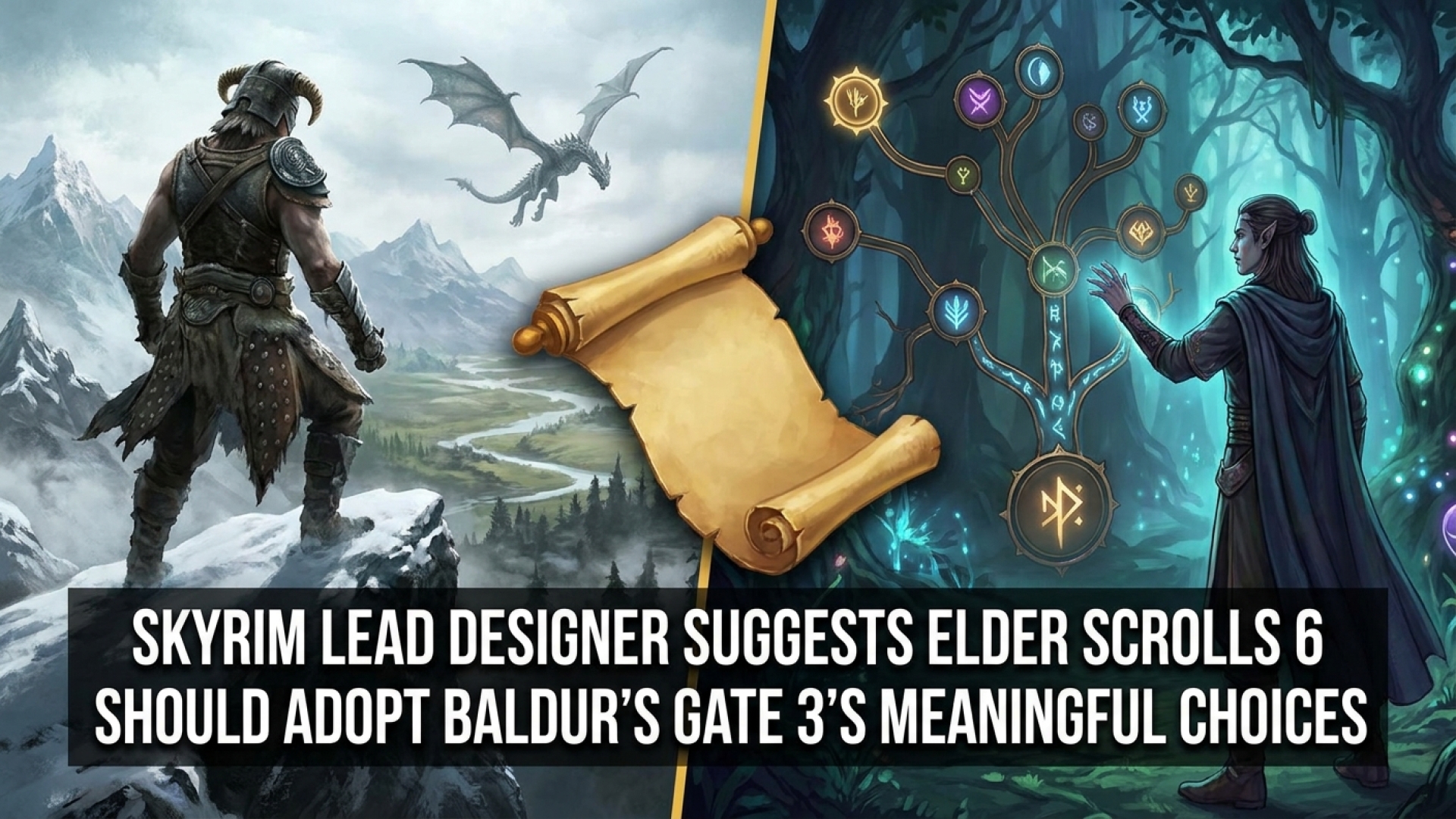 Skyrim Lead Designer Suggests Elder Scrolls 6 Should Adopt Baldur’s Gate 3’s Meaningful Choices