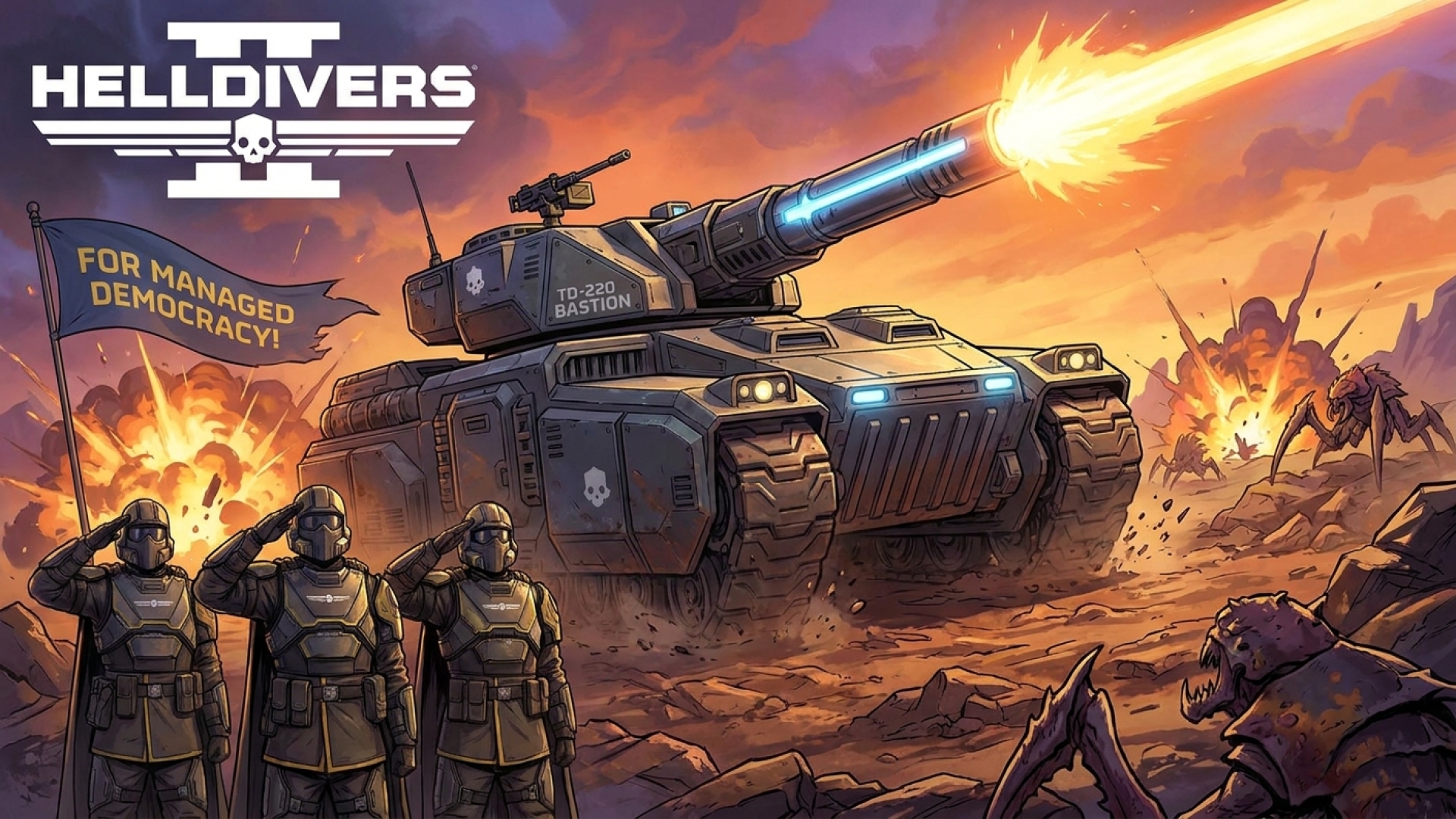 Helldivers 2 Unleashes the TD-220 Bastion: A New Tank Destroyer for Managed Democracy
