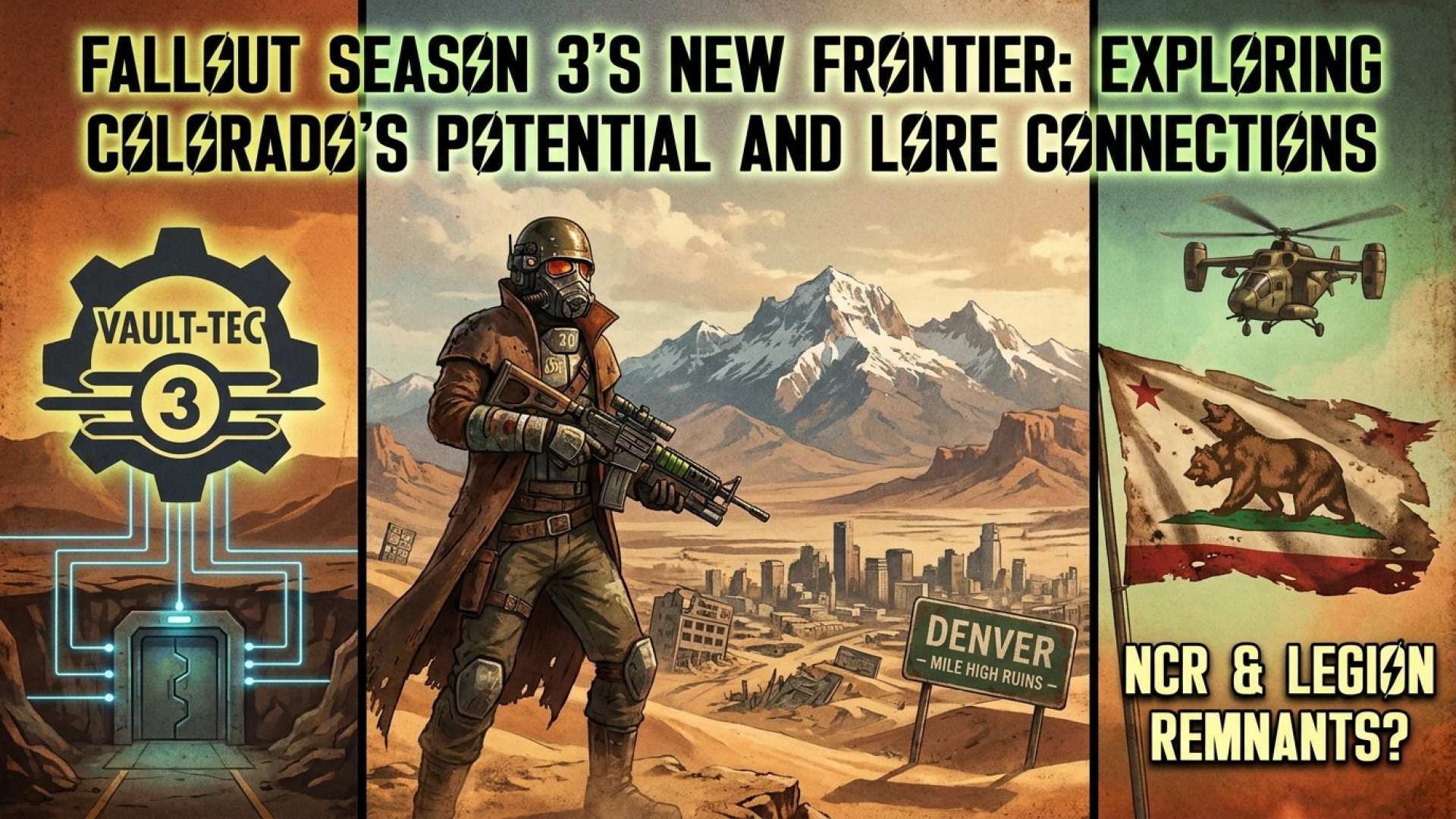 Fallout Season 3’s New Frontier: Exploring Colorado’s Potential and Lore Connections