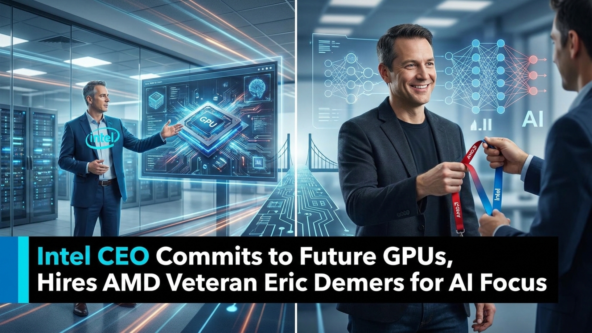 Intel CEO Commits to Future GPUs, Hires AMD Veteran Eric Demers for AI Focus