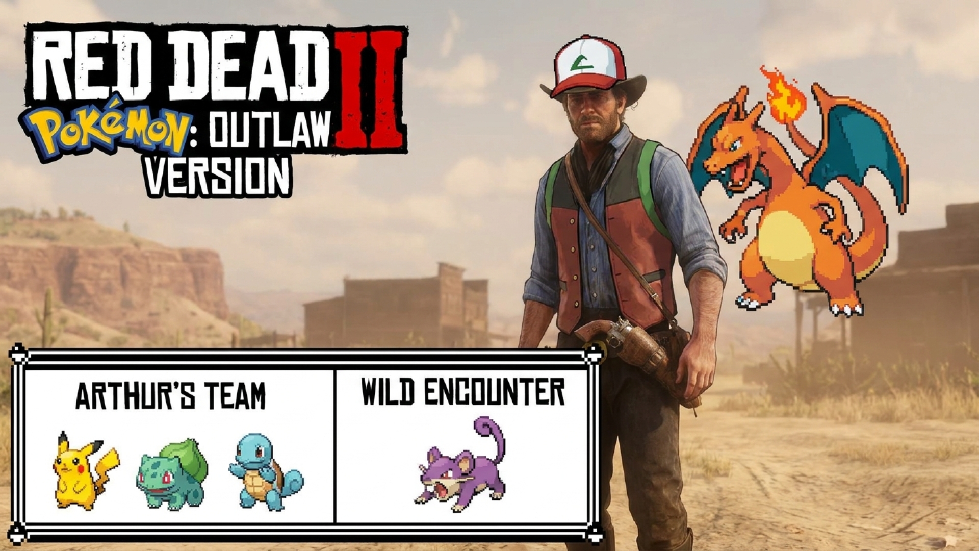 Modder Transforms Red Dead Redemption 2 into a Fully Functional Pokémon RPG