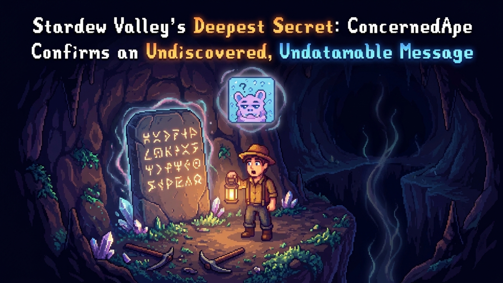 Stardew Valley’s Deepest Secret: ConcernedApe Confirms an Undiscovered, Undatamable Message