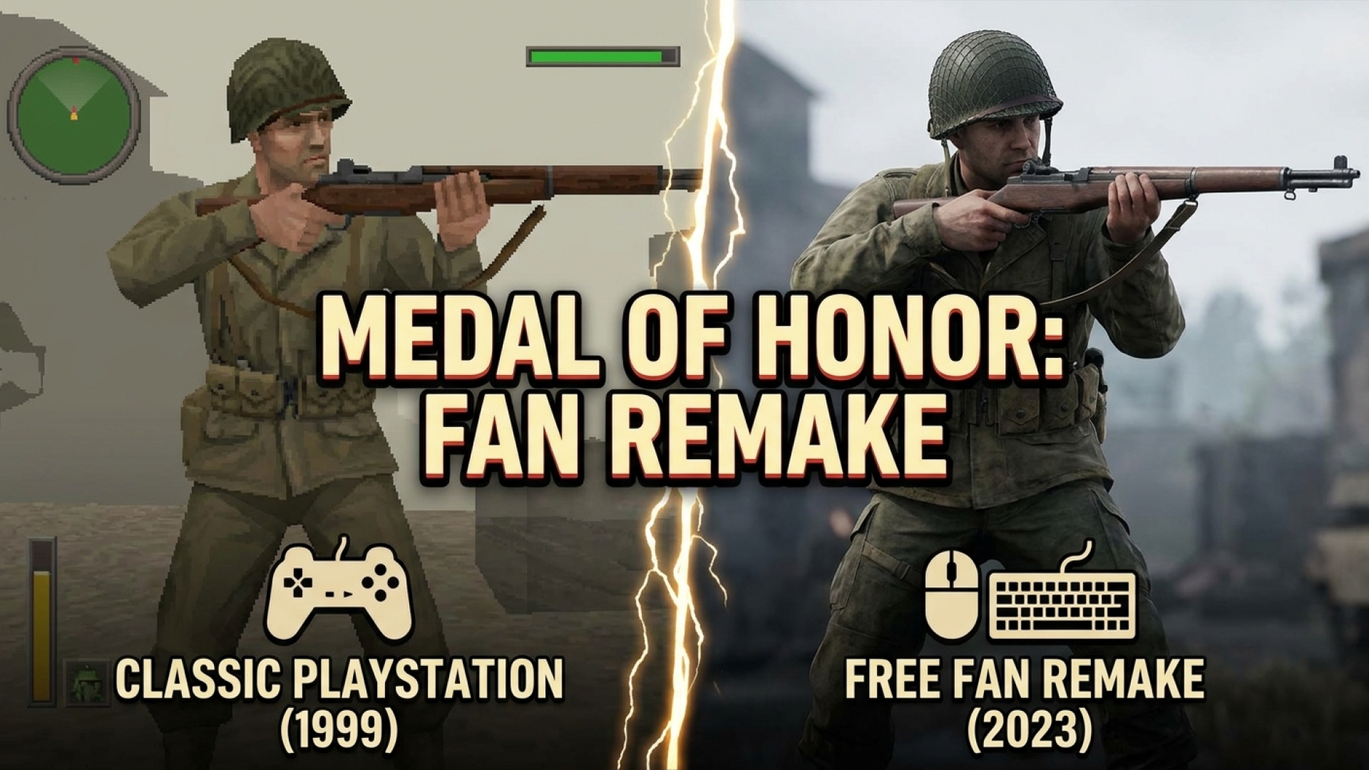Classic PlayStation FPS ‘Medal of Honor’ Receives Free Fan Remake for PC