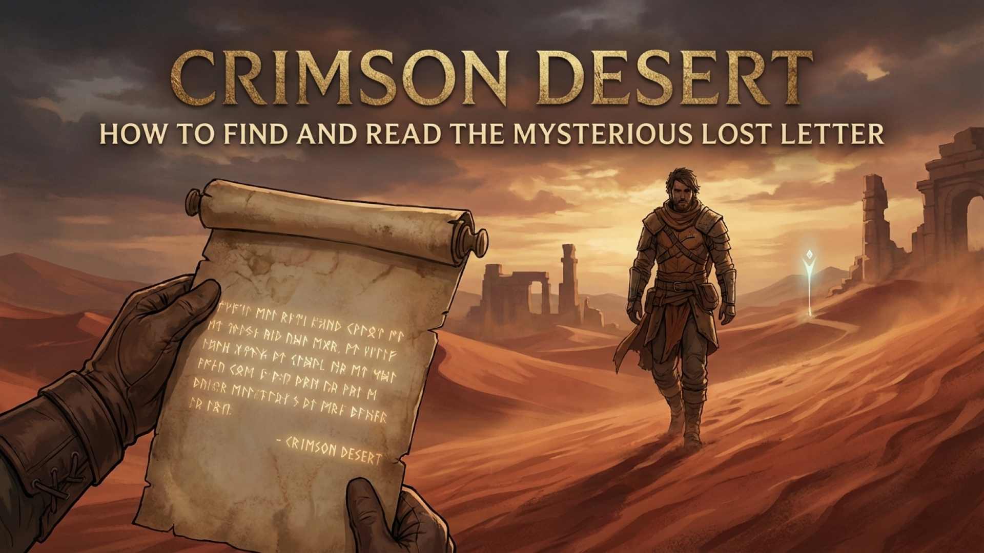 Crimson Desert: How to Find and Read the Mysterious Lost Letter