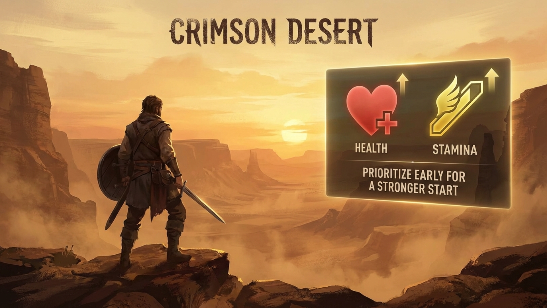 Crimson Desert: Prioritize Health and Stamina Early for a Stronger Start