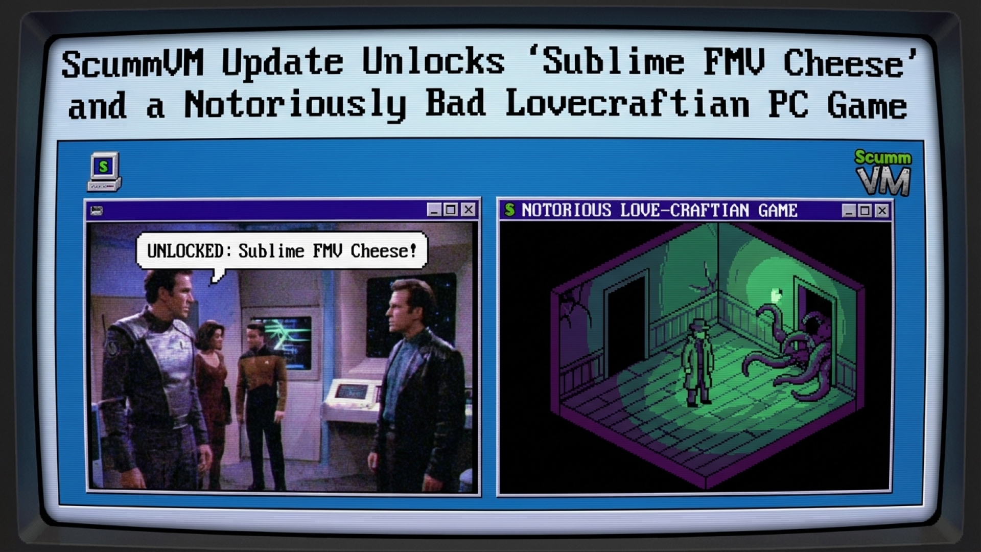 ScummVM Update Unlocks ‘Sublime FMV Cheese’ and a Notoriously Bad Lovecraftian PC Game