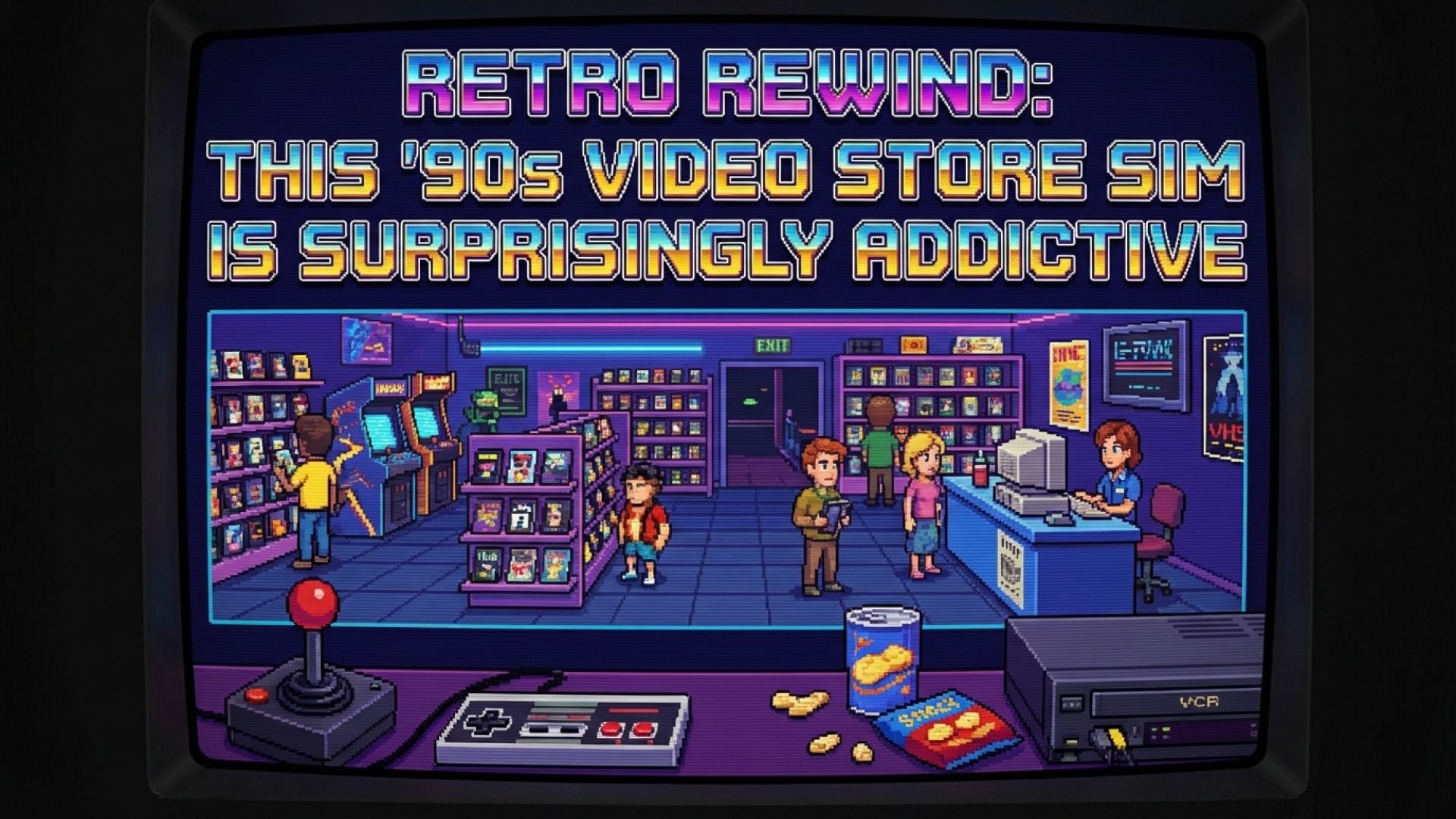 Retro Rewind: This ’90s Video Store Sim is Surprisingly Addictive