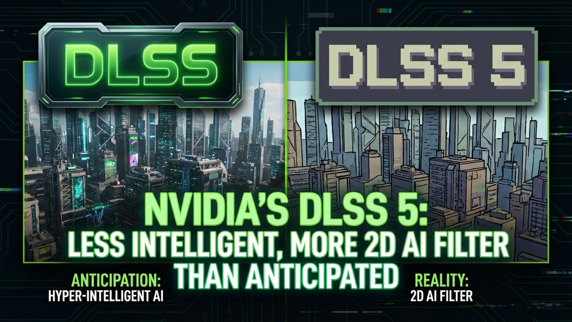 Nvidia’s DLSS 5: Less Intelligent, More 2D AI Filter Than Anticipated