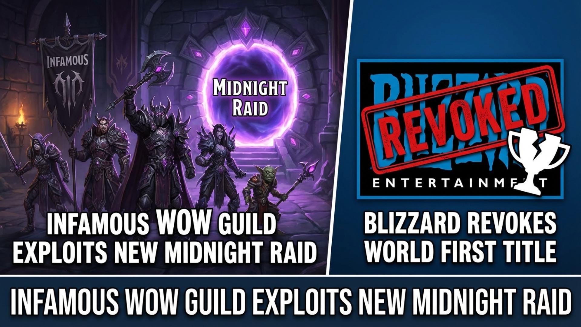 Infamous WoW Guild Exploits New Midnight Raid, Blizzard Revokes World First Title
