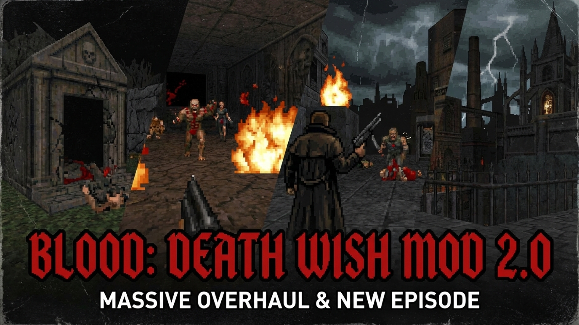Blood’s Acclaimed ‘Death Wish’ Mod Gets Massive 2.0 Overhaul, Expanding the Classic FPS with a New Episode