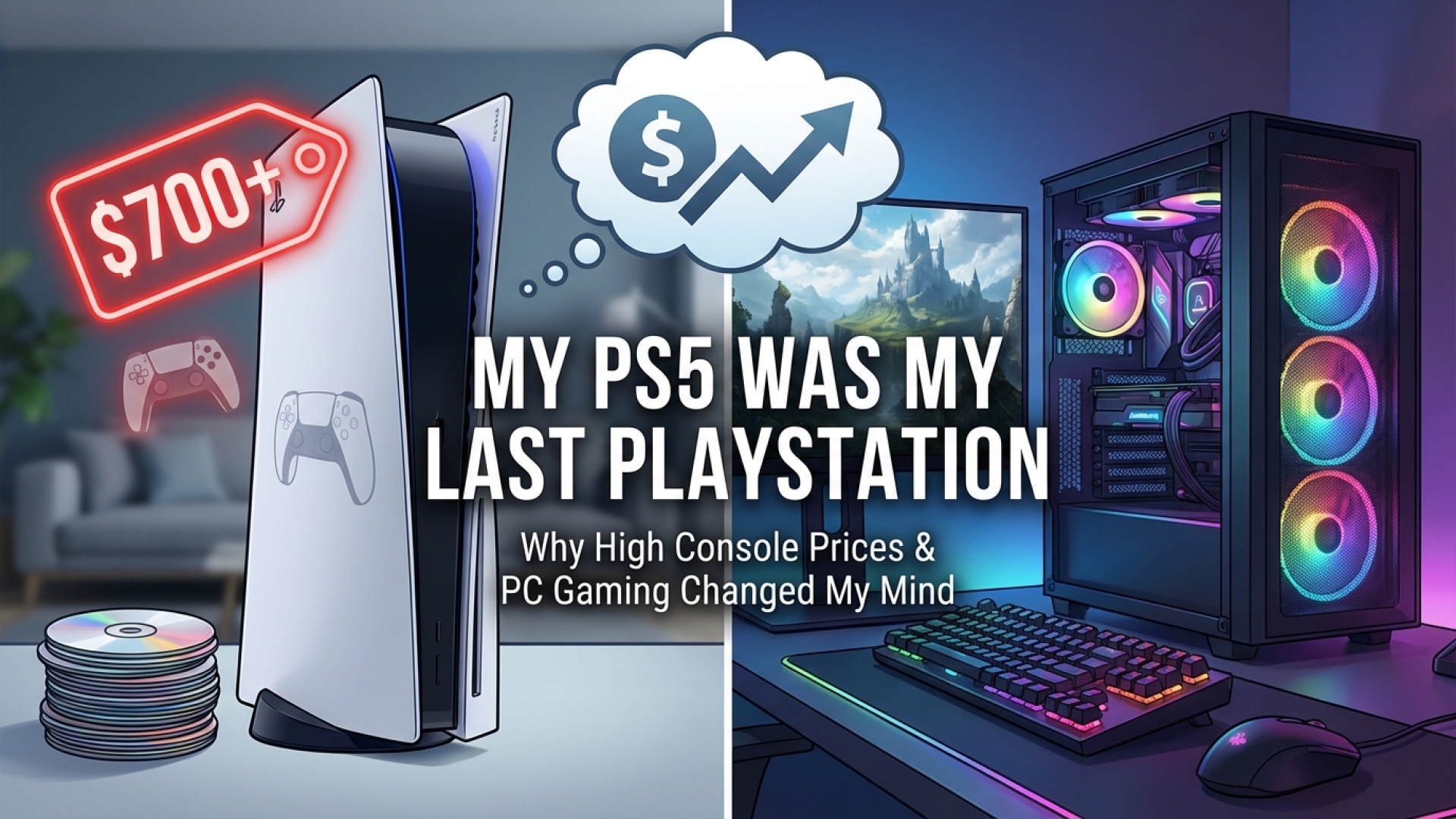 My PS5 Was My Last PlayStation: Why High Console Prices and PC Gaming Changed My Mind