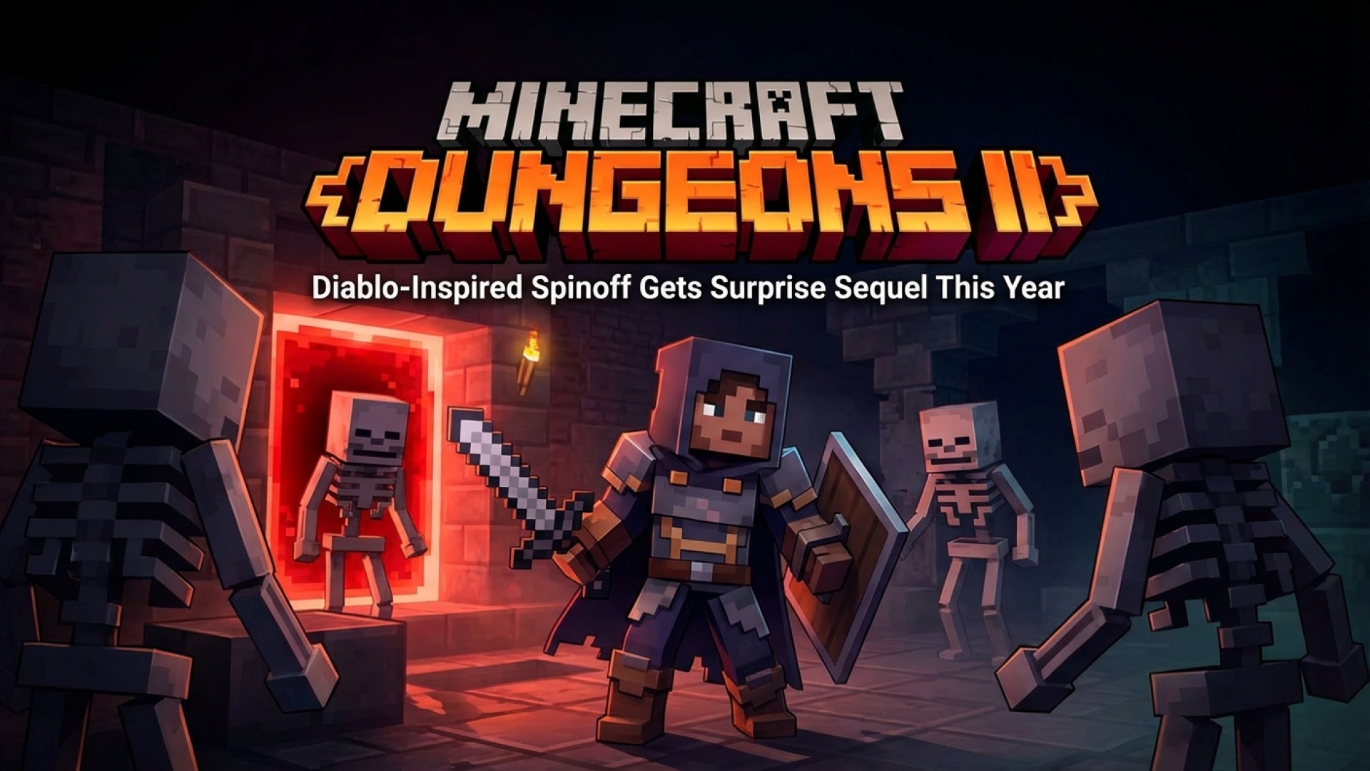 Minecraft Dungeons II Unveiled: Diablo-Inspired Spinoff Gets Surprise Sequel This Year