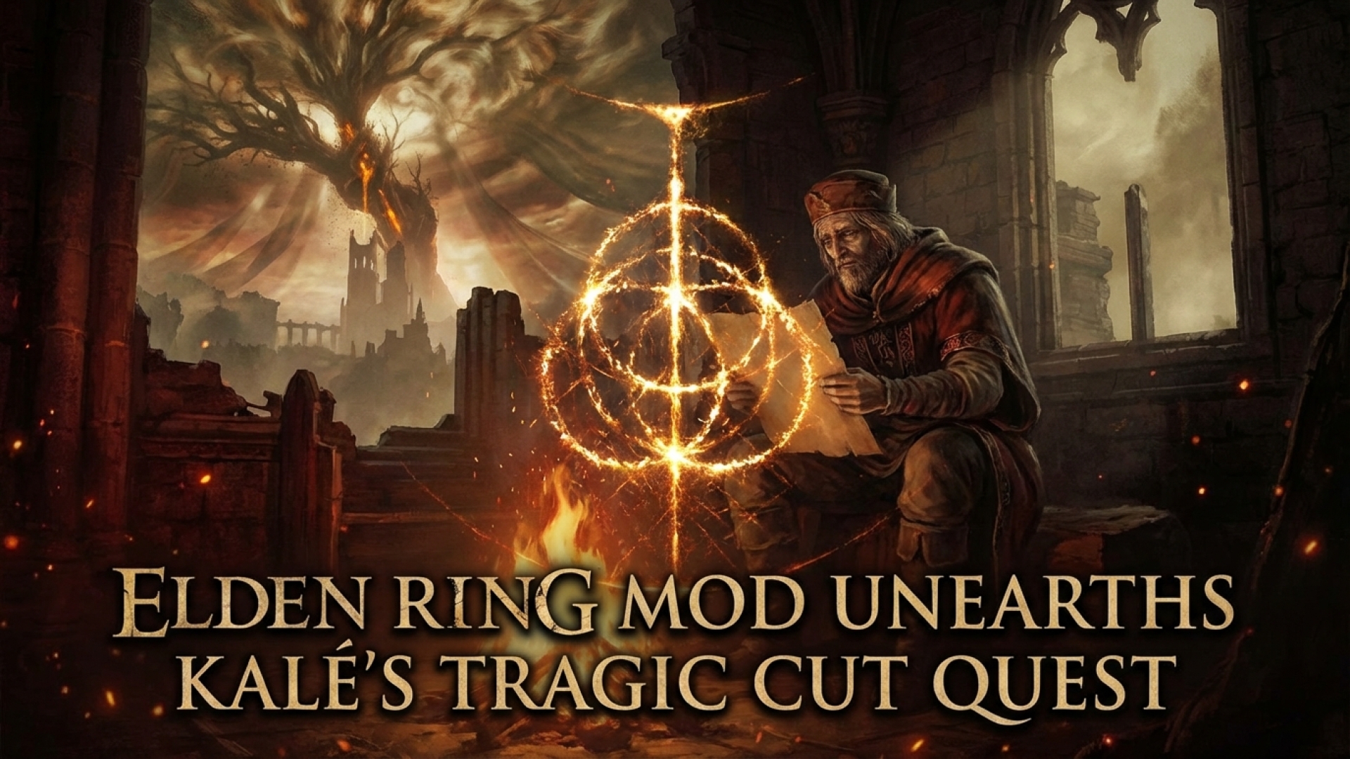 Elden Ring Mod Unearths Merchant Kalé’s Tragic Cut Quest, Offering New Perspective on the Frenzied Flame Ending
