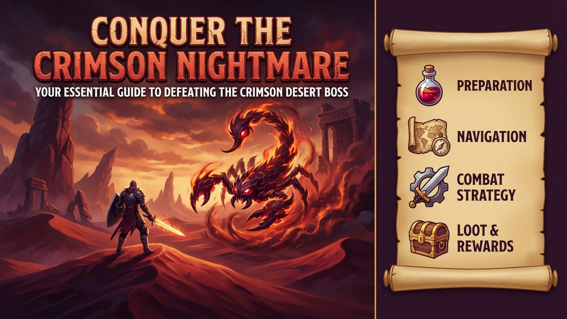 Conquer the Crimson Nightmare: Your Essential Guide to Defeating the Crimson Desert Boss