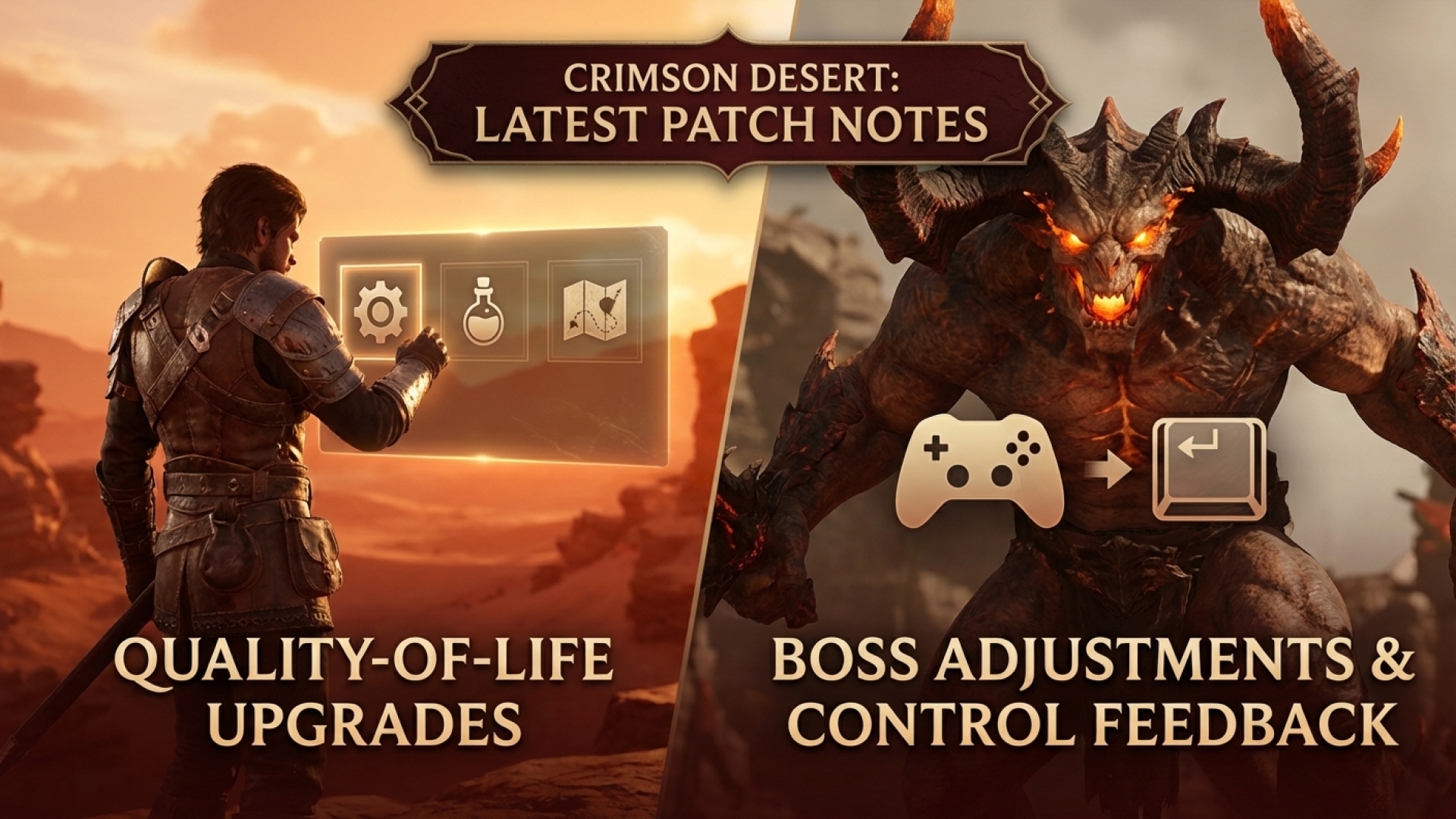 Crimson Desert’s Latest Patch Delivers Quality-of-Life Upgrades, Boss Adjustments, and Acknowledges Control Feedback
