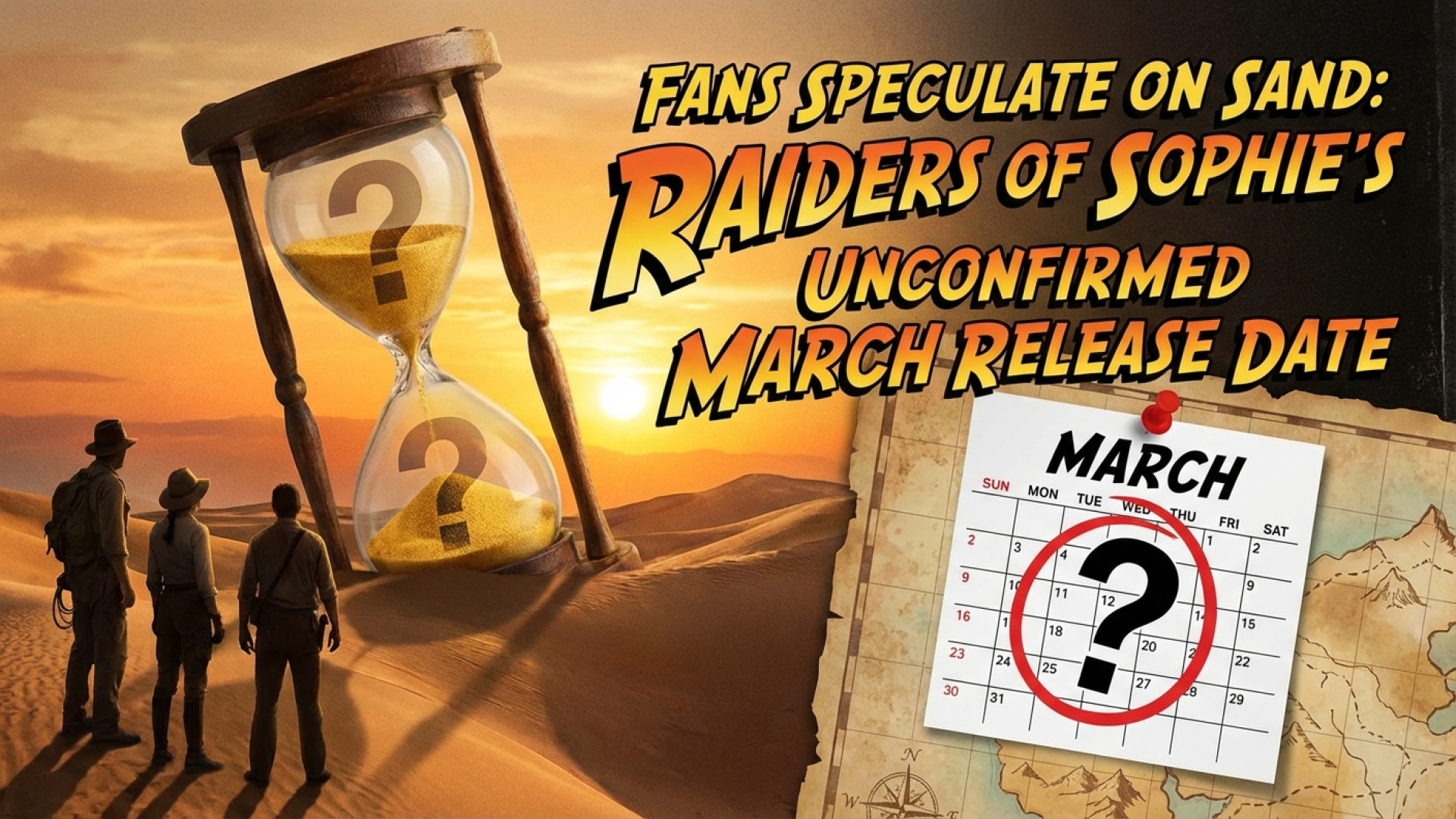 Fans Speculate on Sand: Raiders of Sophie’s Unconfirmed March Release Date