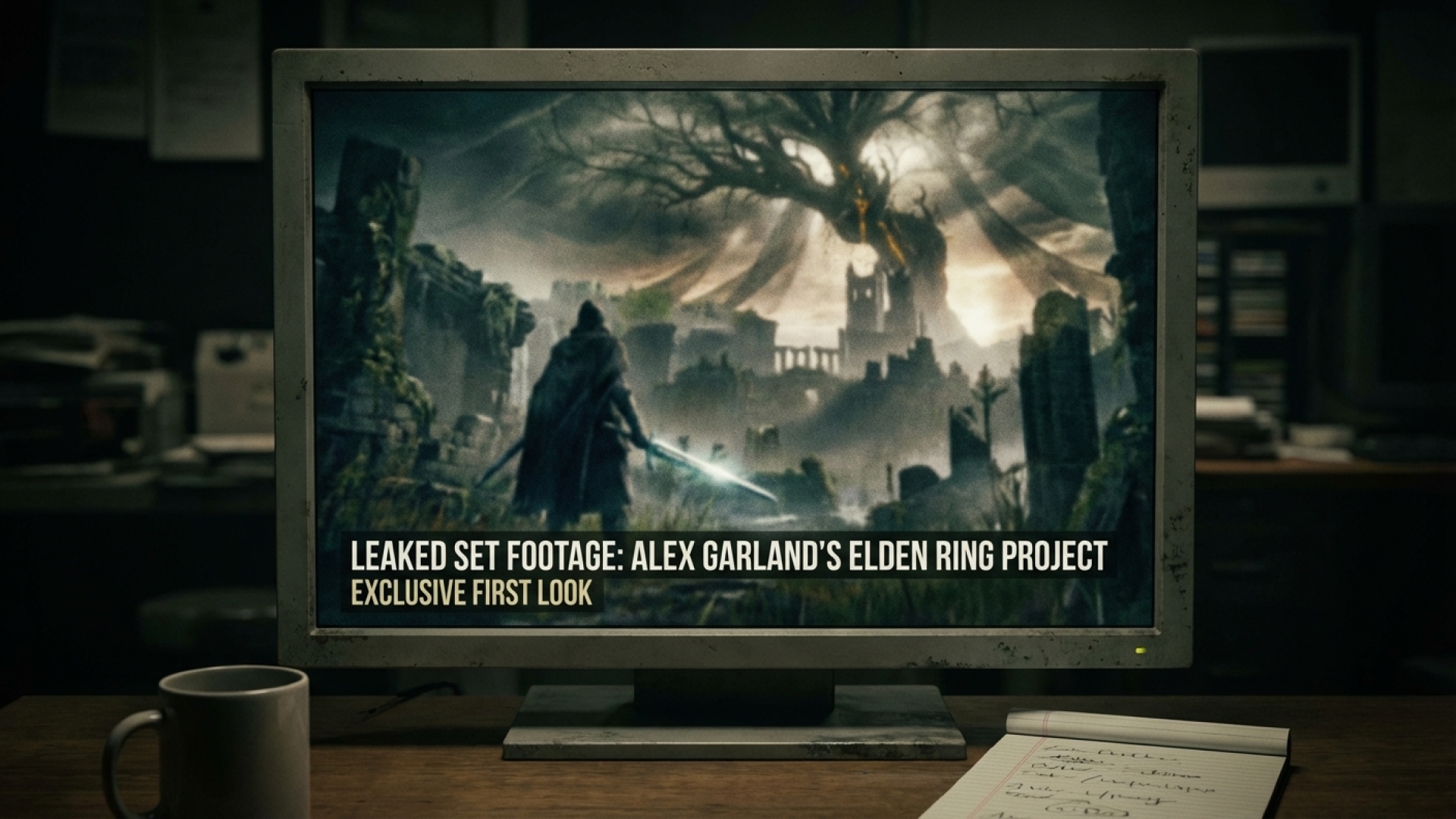 First Look at Alex Garland’s Elden Ring Movie Appears in Leaked Set Footage