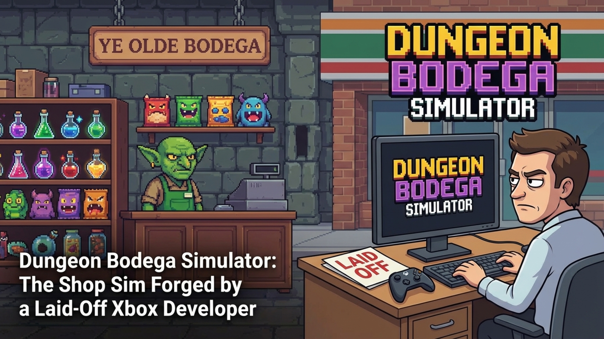 Dungeon Bodega Simulator: The Shop Sim Forged by a Laid-Off Xbox Developer