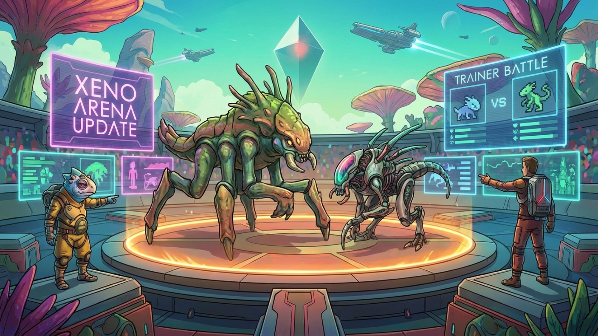 No Man’s Sky’s Xeno Arena Update Unleashes Pokémon-Style Creature Battles