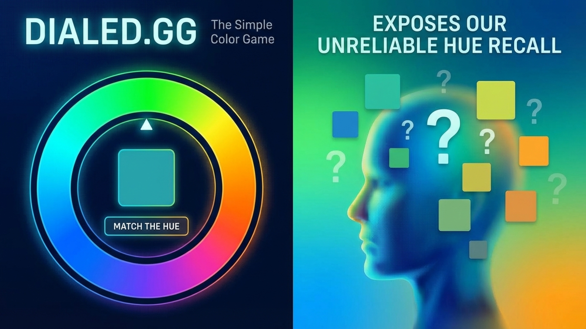 Dialed.gg: The Simple Color Game That Exposes Our Unreliable Hue Recall
