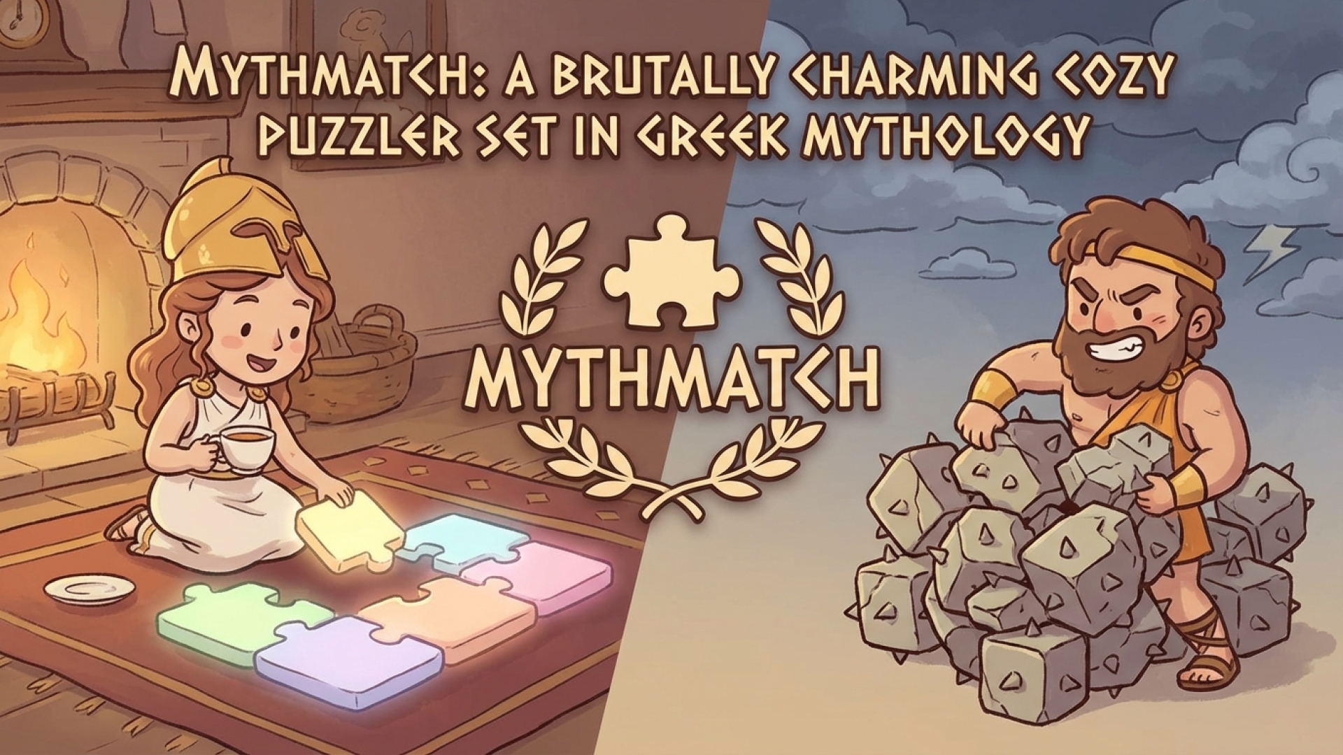 Mythmatch Review: A Brutally Charming Cozy Puzzler Set in Greek Mythology