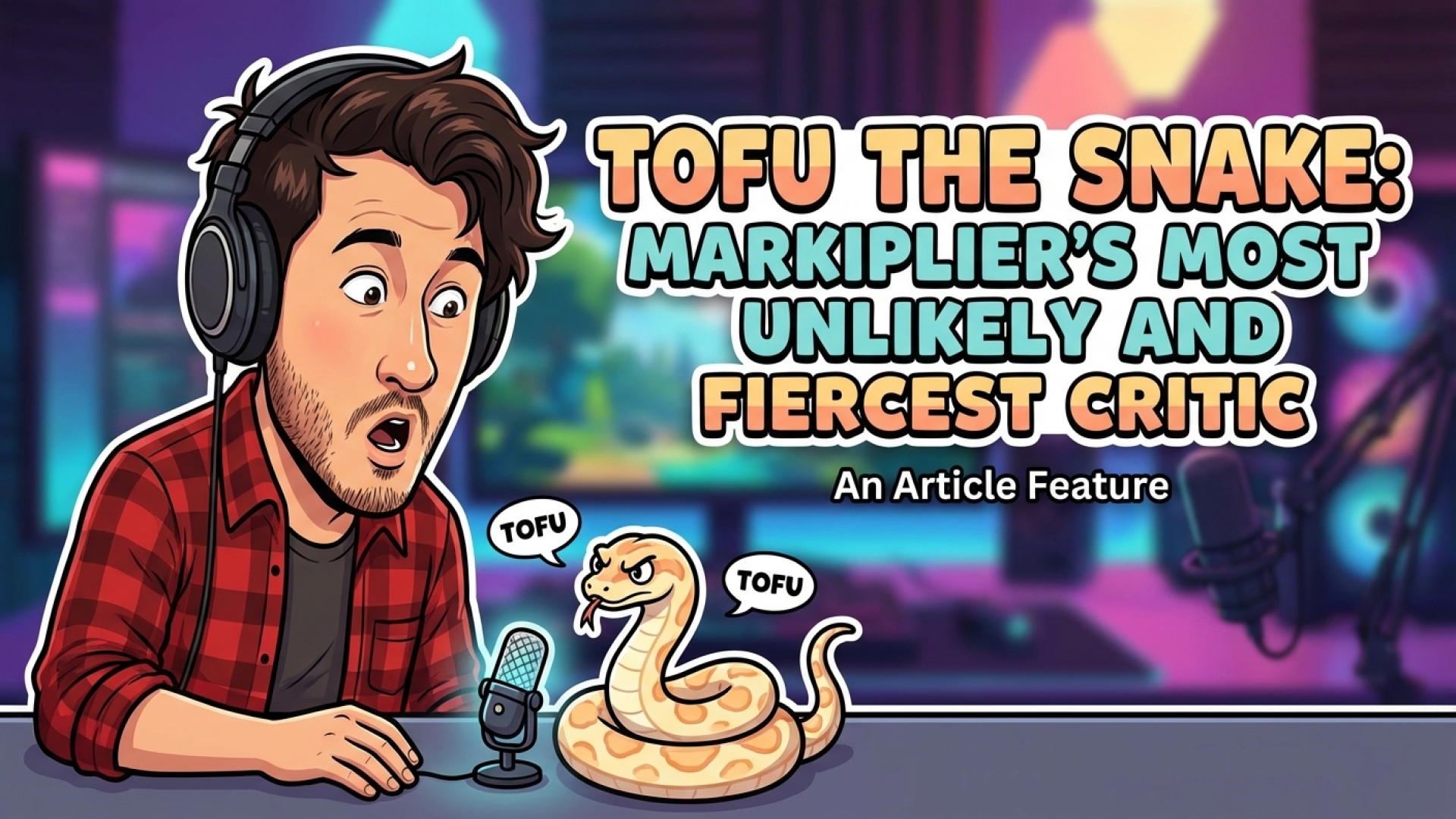 Tofu the Snake: Markiplier’s Most Unlikely and Fiercest Critic