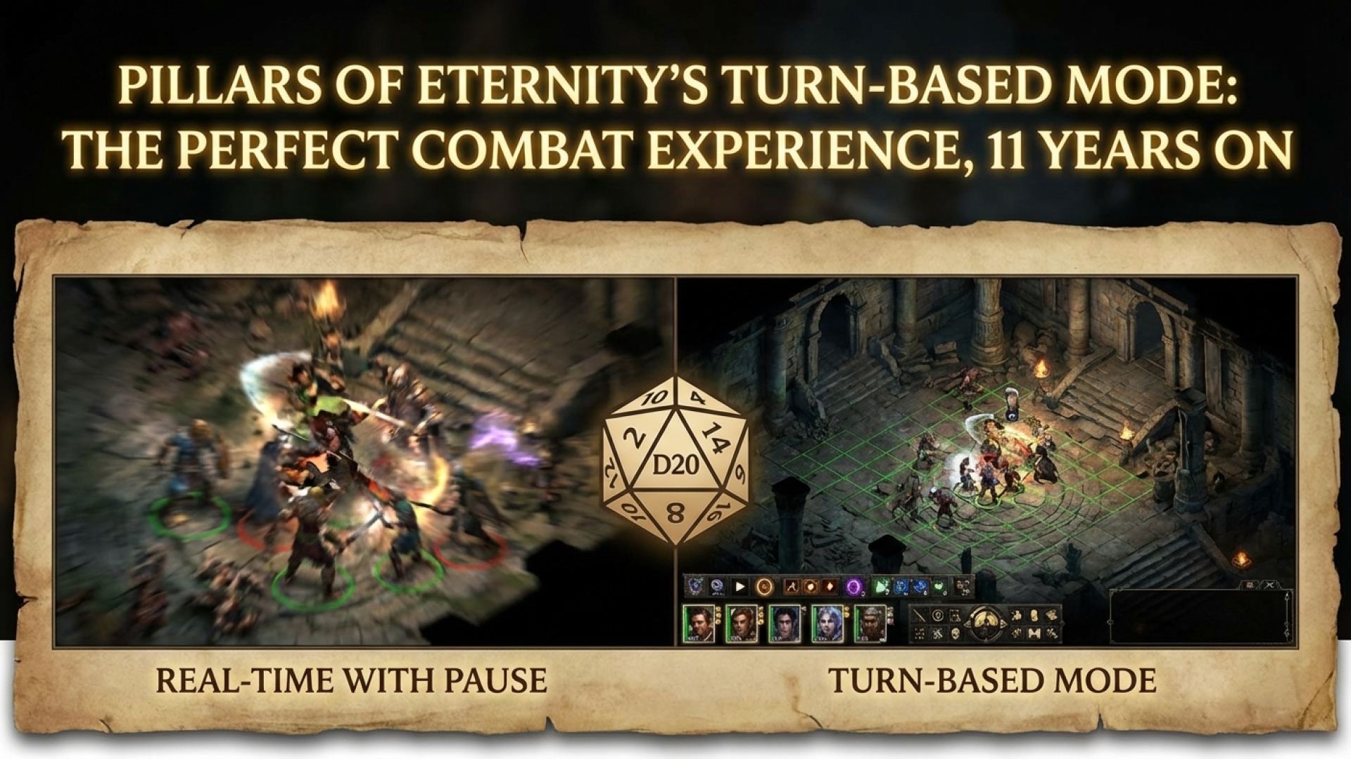 Pillars of Eternity’s Turn-Based Mode: The Perfect Combat Experience, 11 Years On