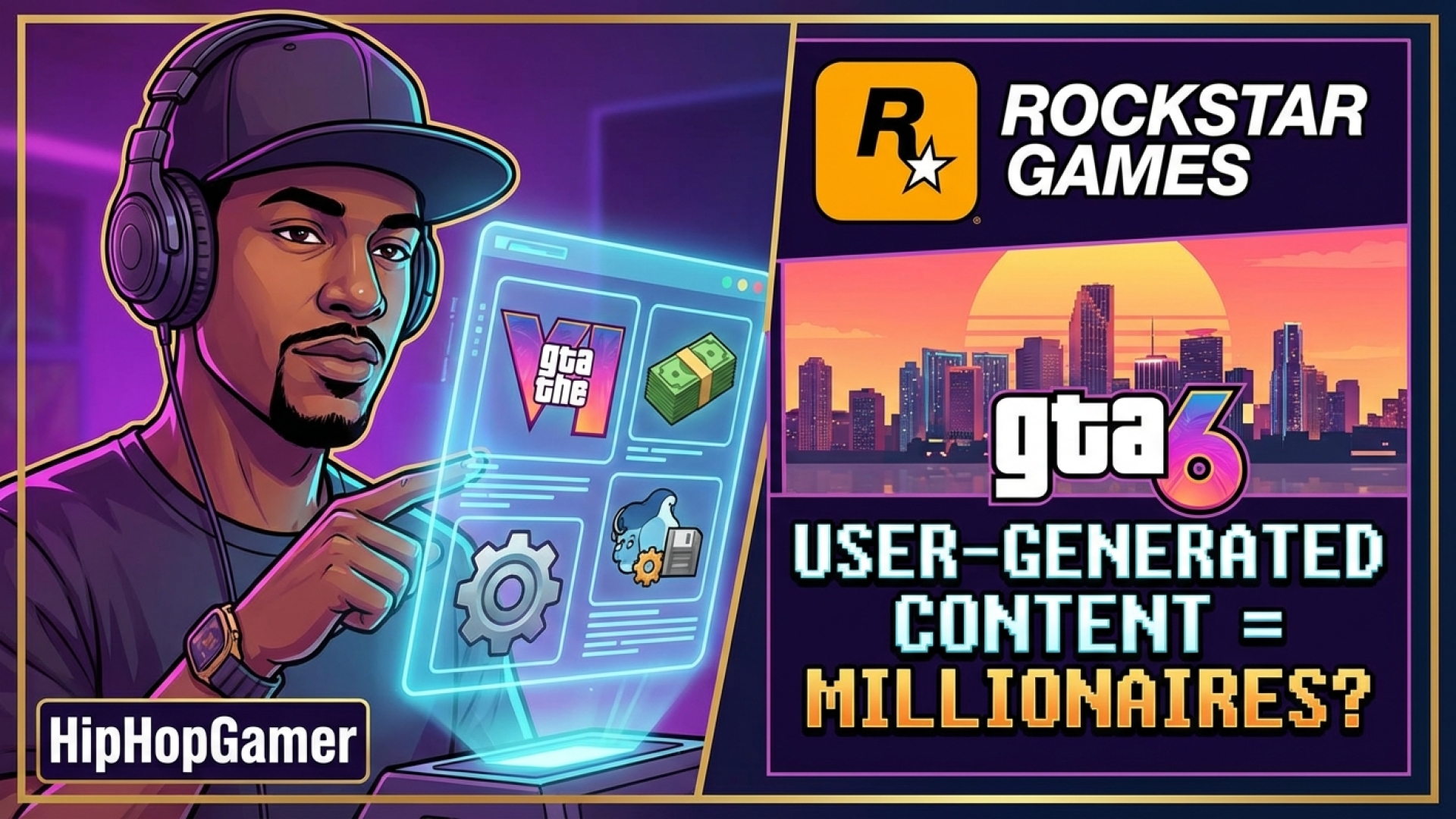 HipHopGamer Predicts GTA 6’s User-Generated Content Will Create Millionaires, Citing Rockstar’s Modding Investments