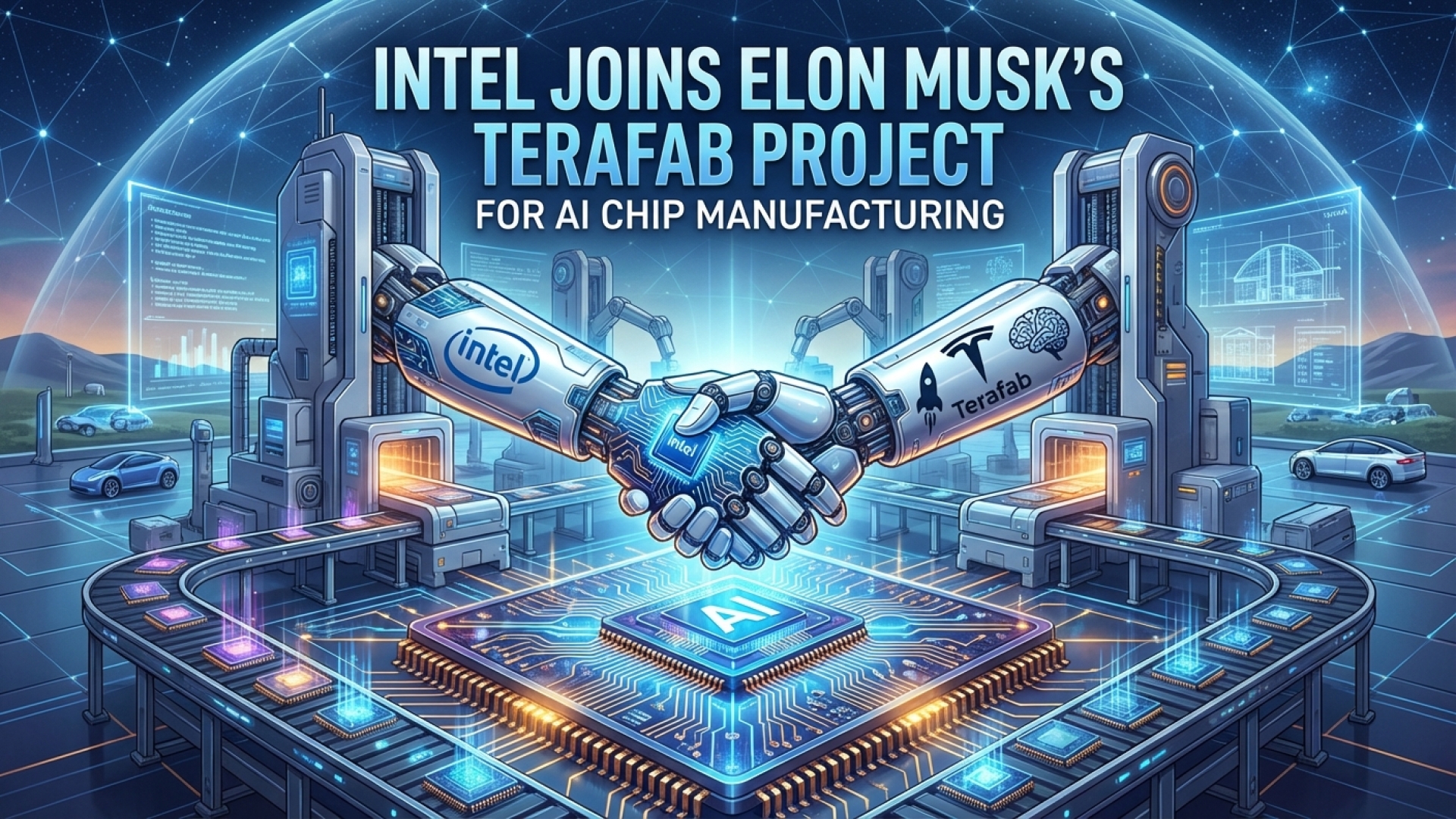 Intel Joins Elon Musk’s Terafab Project for AI Chip Manufacturing