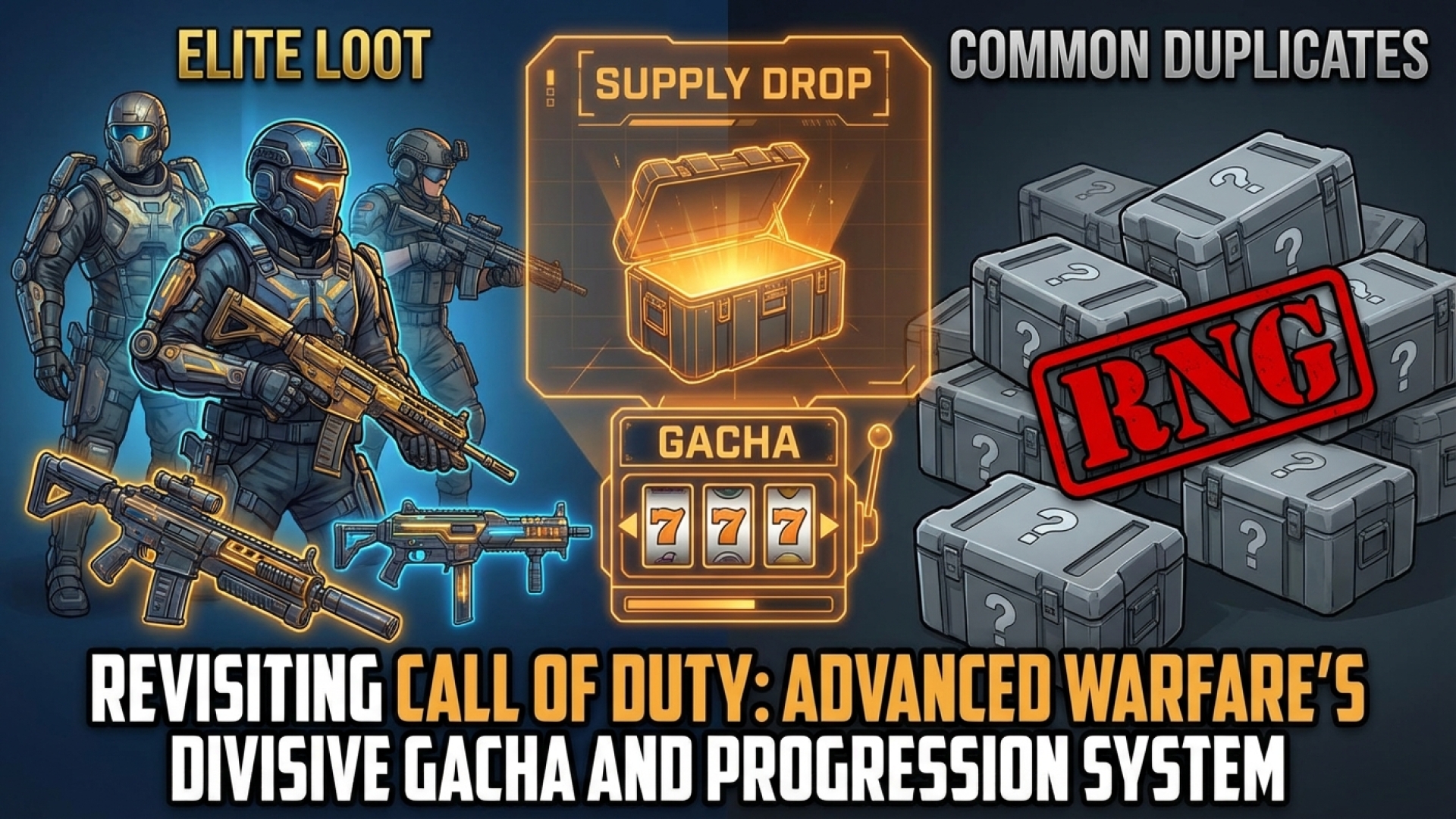 Revisiting Call of Duty: Advanced Warfare’s Divisive Gacha and Progression System