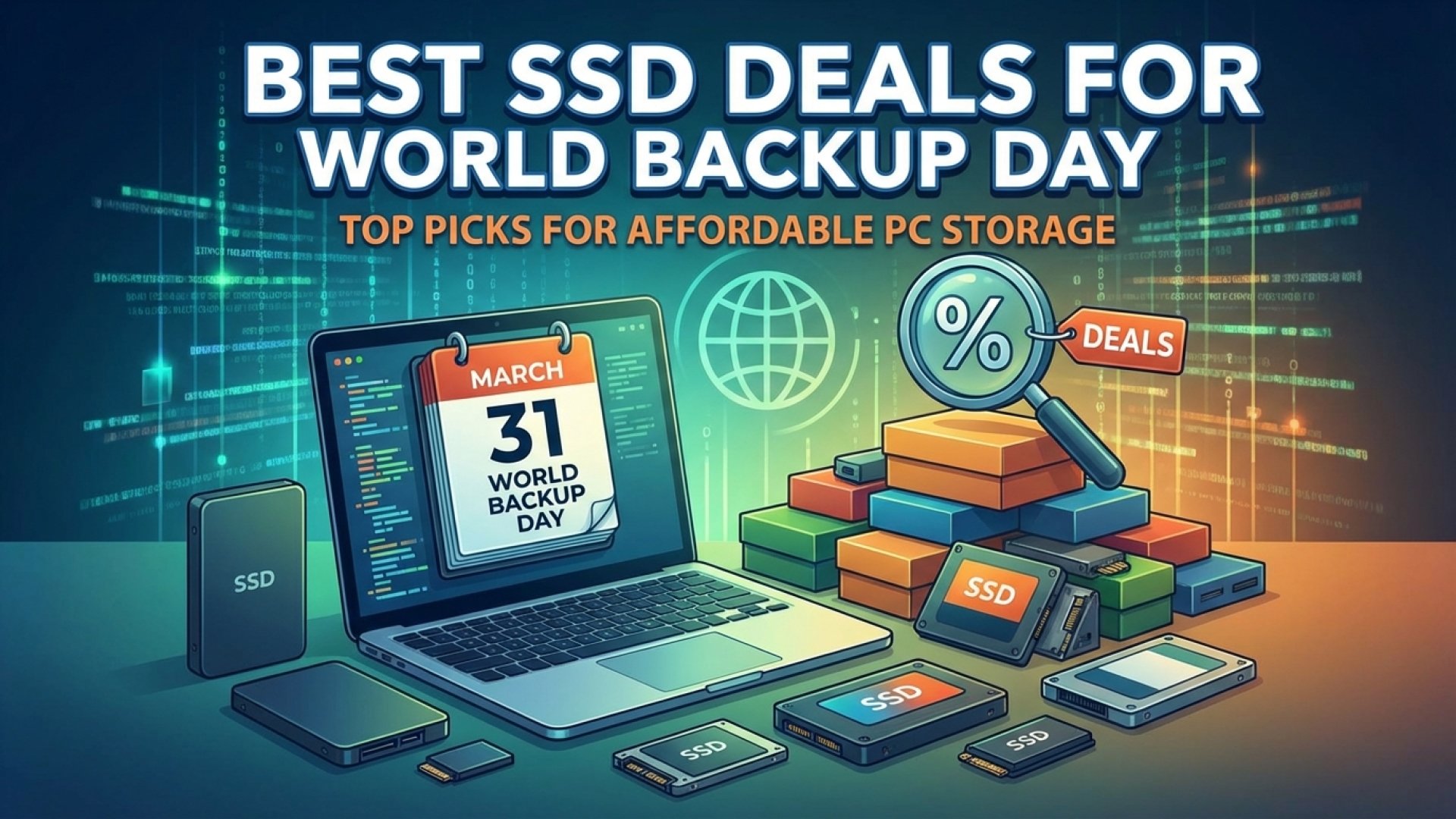 Best SSD Deals for World Backup Day: Top Picks for Affordable PC Storage