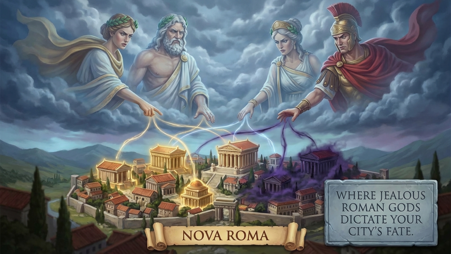 Nova Roma: Where Jealous Roman Gods Dictate Your City’s Fate