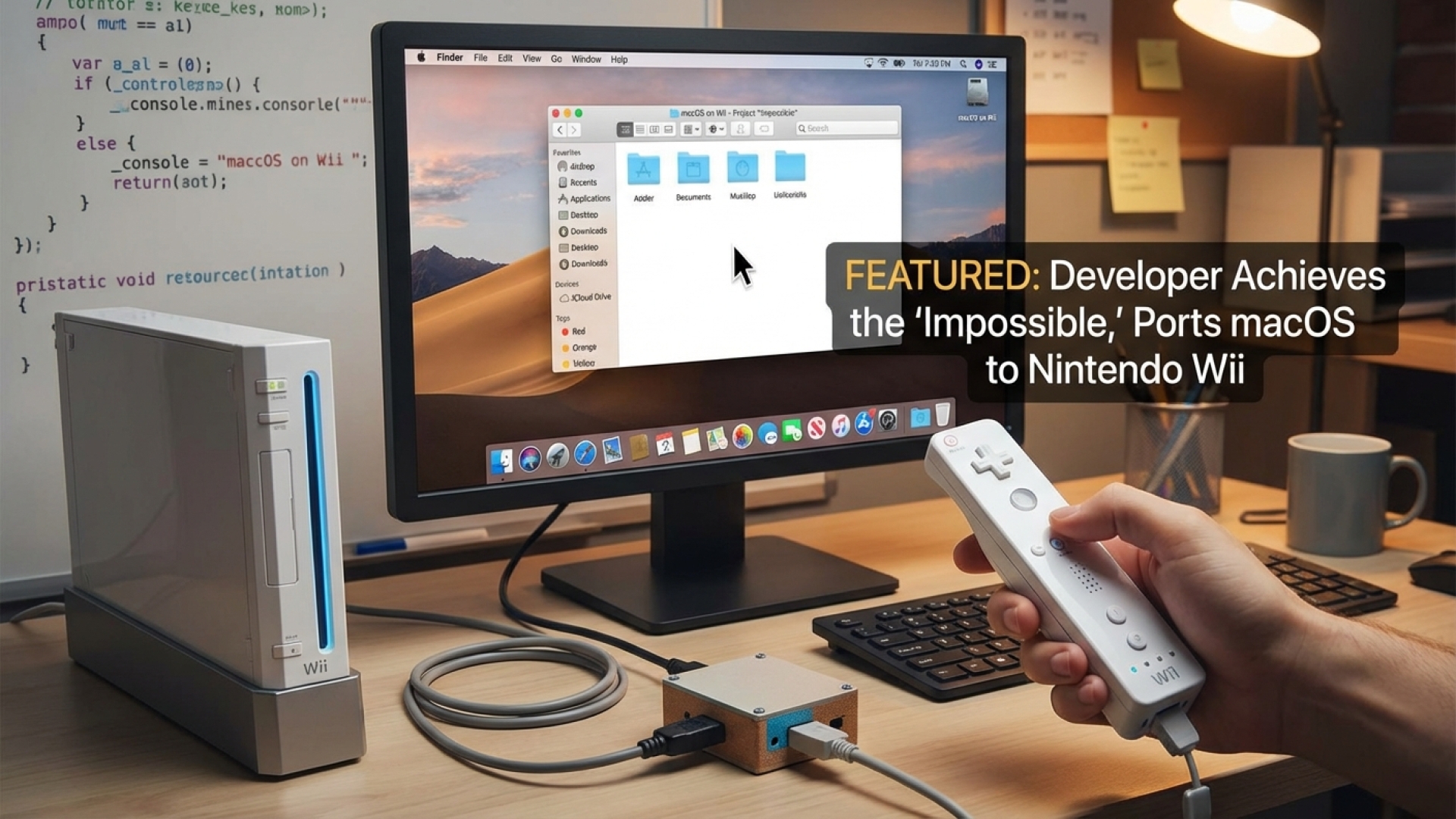Developer Achieves the ‘Impossible,’ Successfully Ports macOS to Nintendo Wii