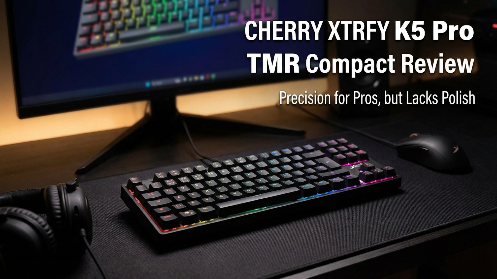 Cherry XTRFY K5 Pro TMR Compact Review: Precision for Pros, but Lacks Polish
