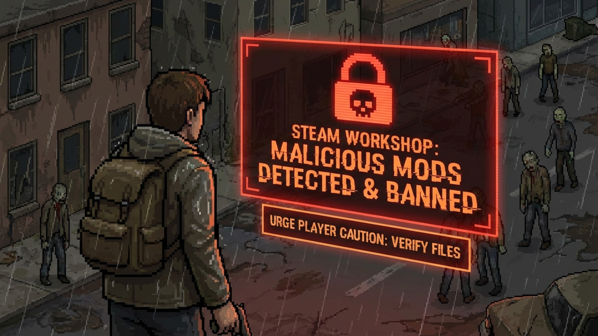 Project Zomboid Developers Ban Over a Dozen Malicious Steam Workshop Mods, Urge Player Caution