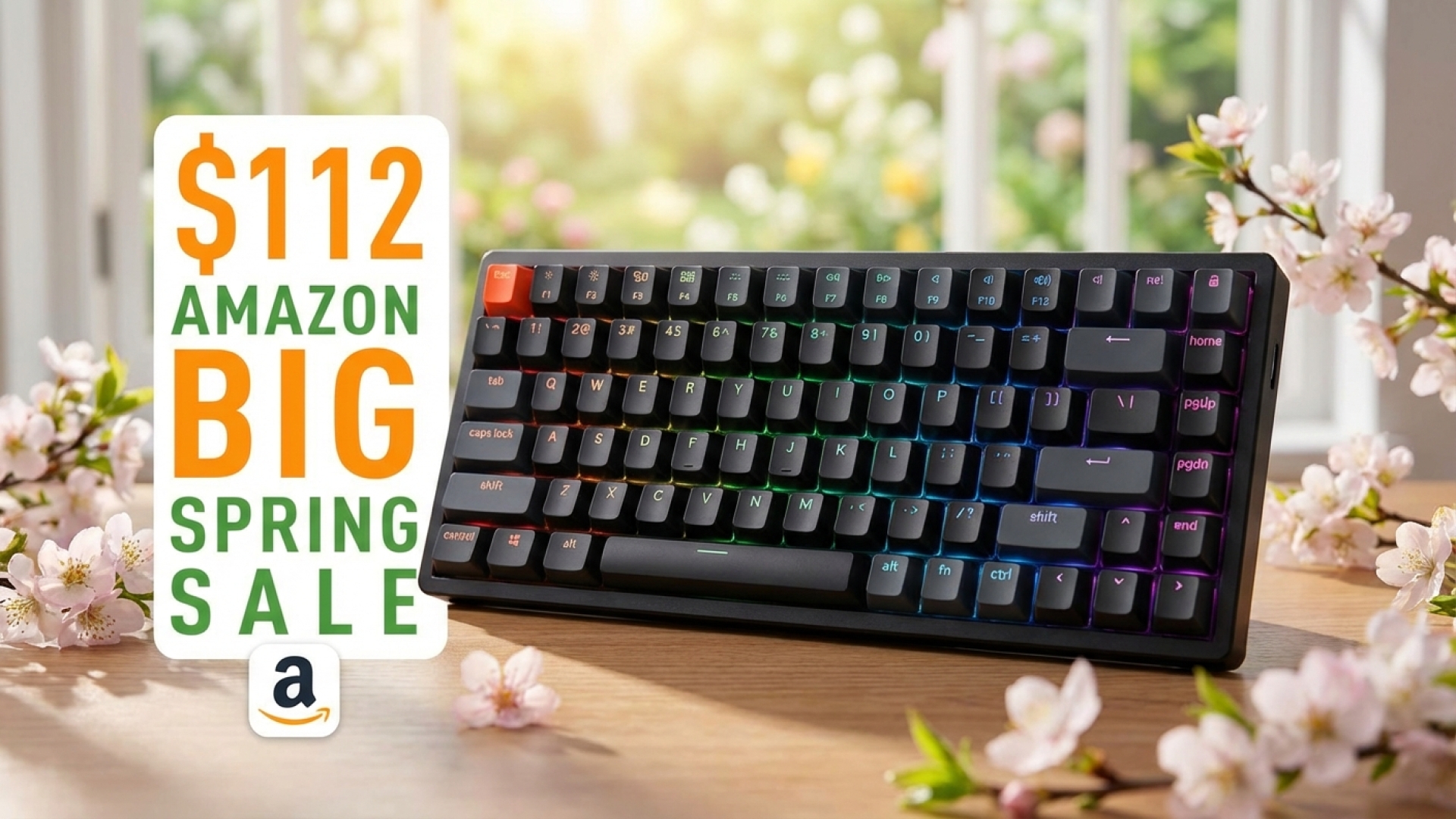 Keychron K2 HE Hall Effect Gaming Keyboard Drops to $112 in Amazon’s Big Spring Sale