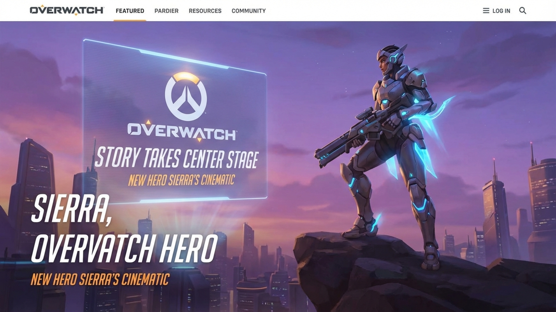 Overwatch’s Story Takes Center Stage with New Hero Sierra’s Cinematic