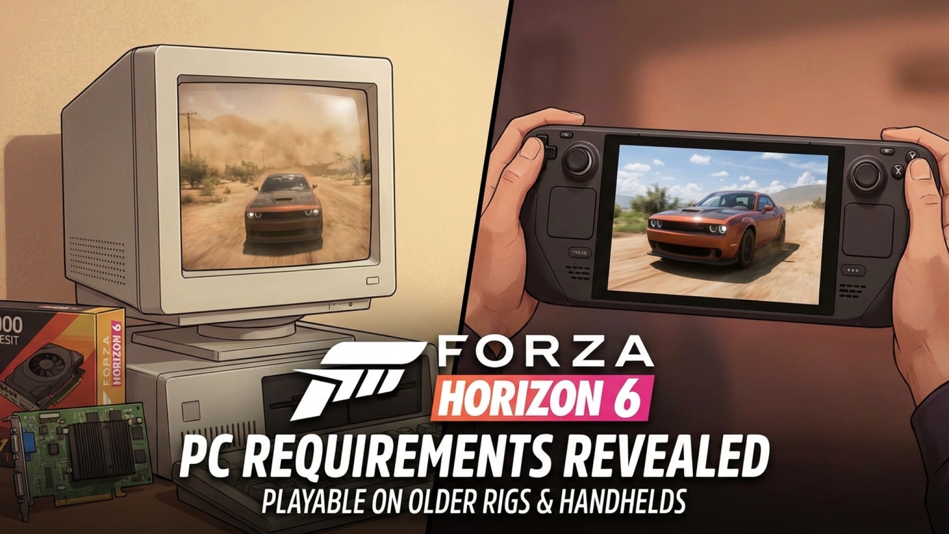 Forza Horizon 6 PC Requirements Revealed: Playable on Older Rigs and Handhelds