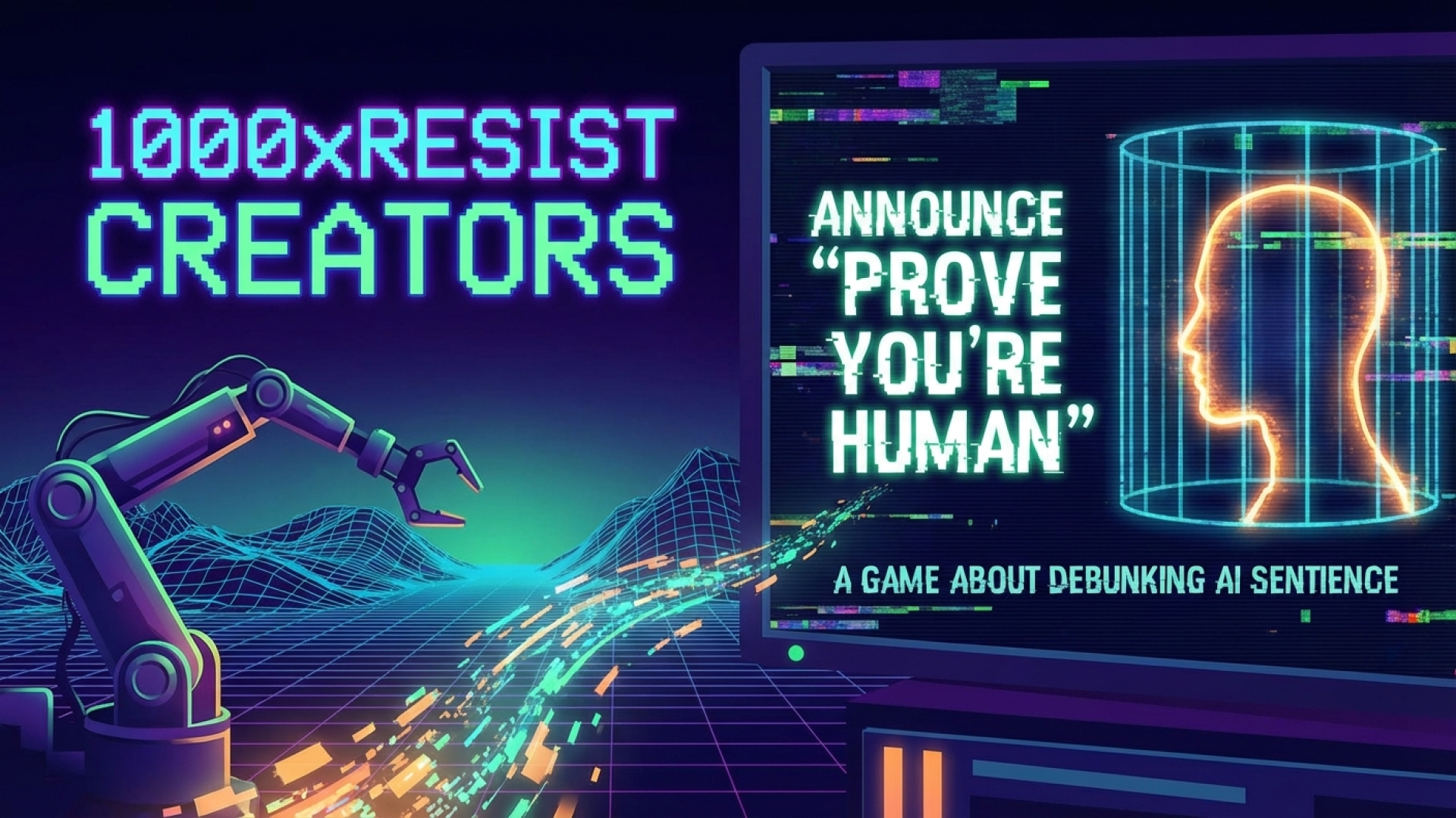 1000xResist Creators Announce ‘Prove You’re Human,’ A Game About Debunking AI Sentience
