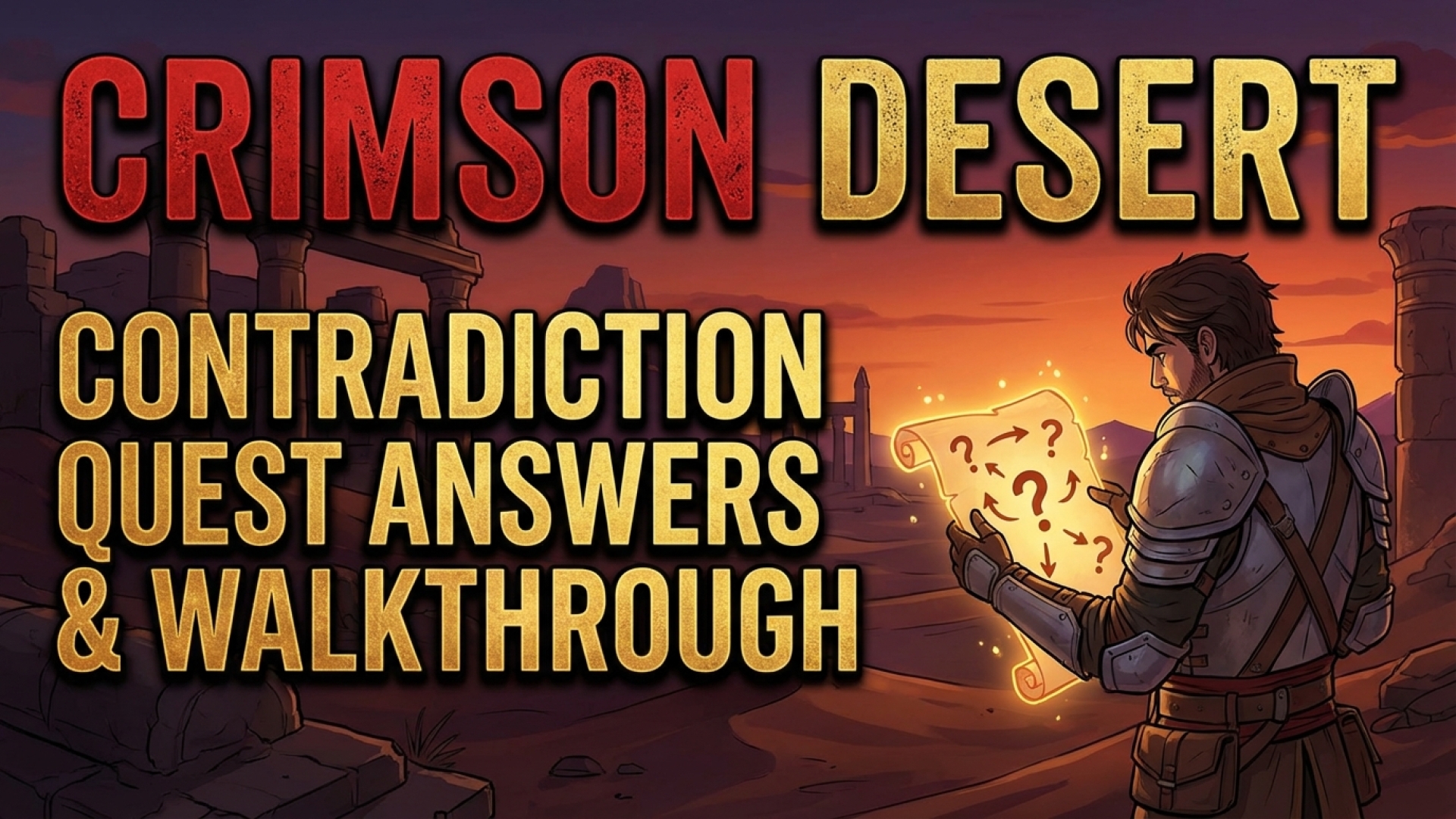 Crimson Desert: Contradiction Quest Answers and Walkthrough