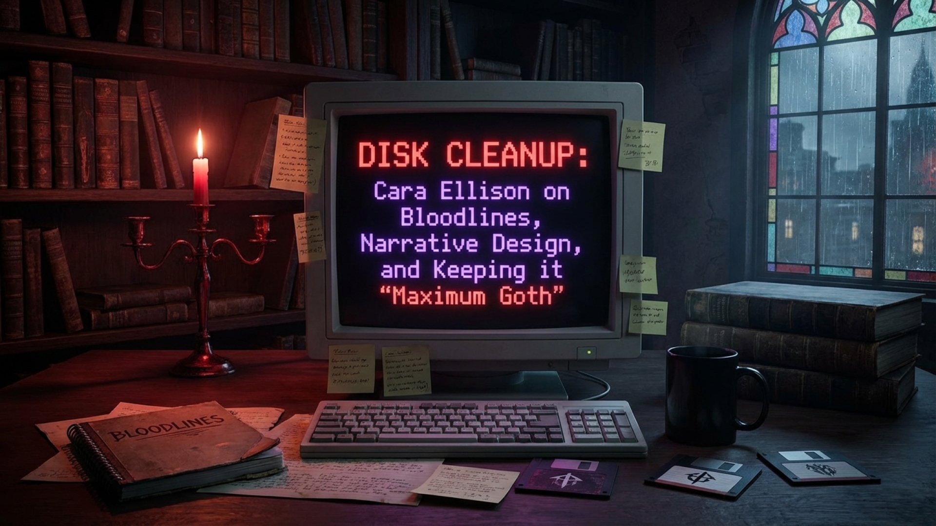 Disk Cleanup: Cara Ellison on Bloodlines, Narrative Design, and Keeping it ‘Maximum Goth’