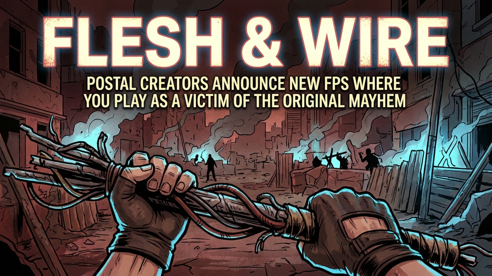 Flesh & Wire: Postal Creators Announce New FPS Where You Play as a Victim of the Original Mayhem