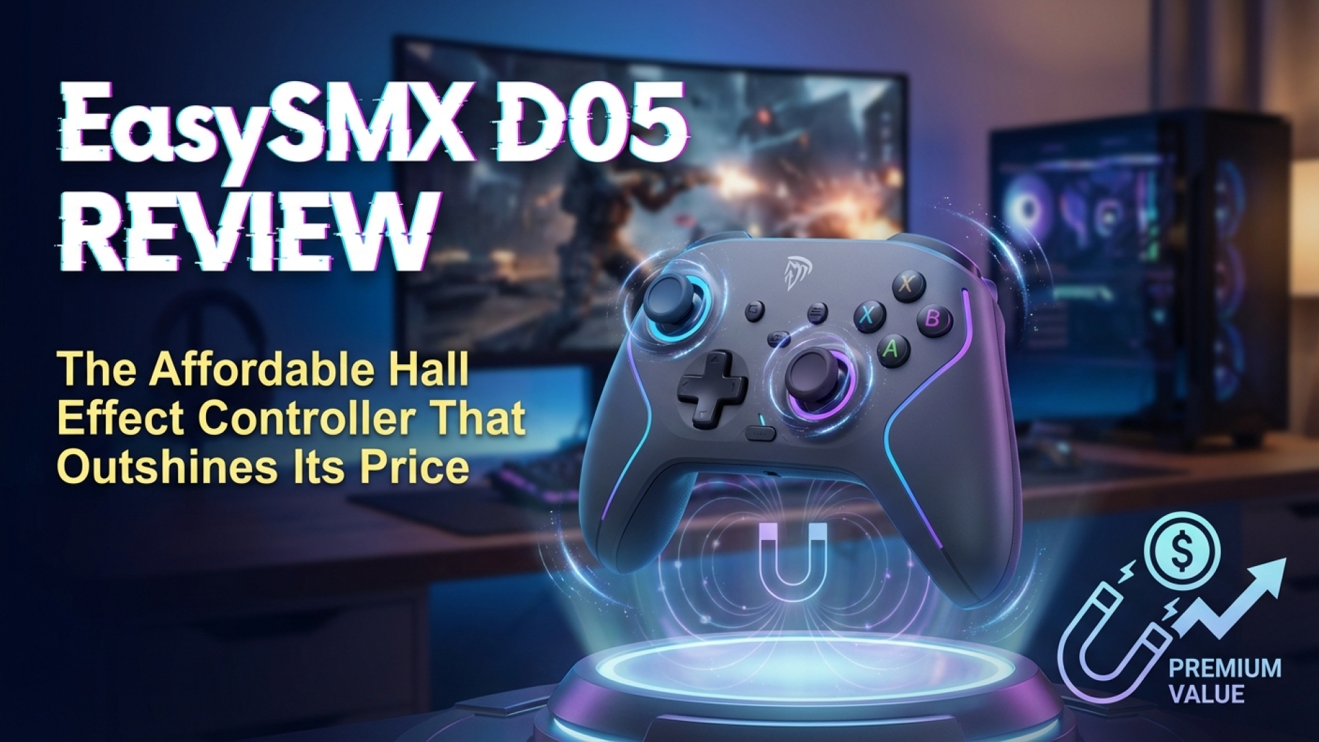 EasySMX D05 Review: The Affordable Hall Effect Controller That Outshines Its Price