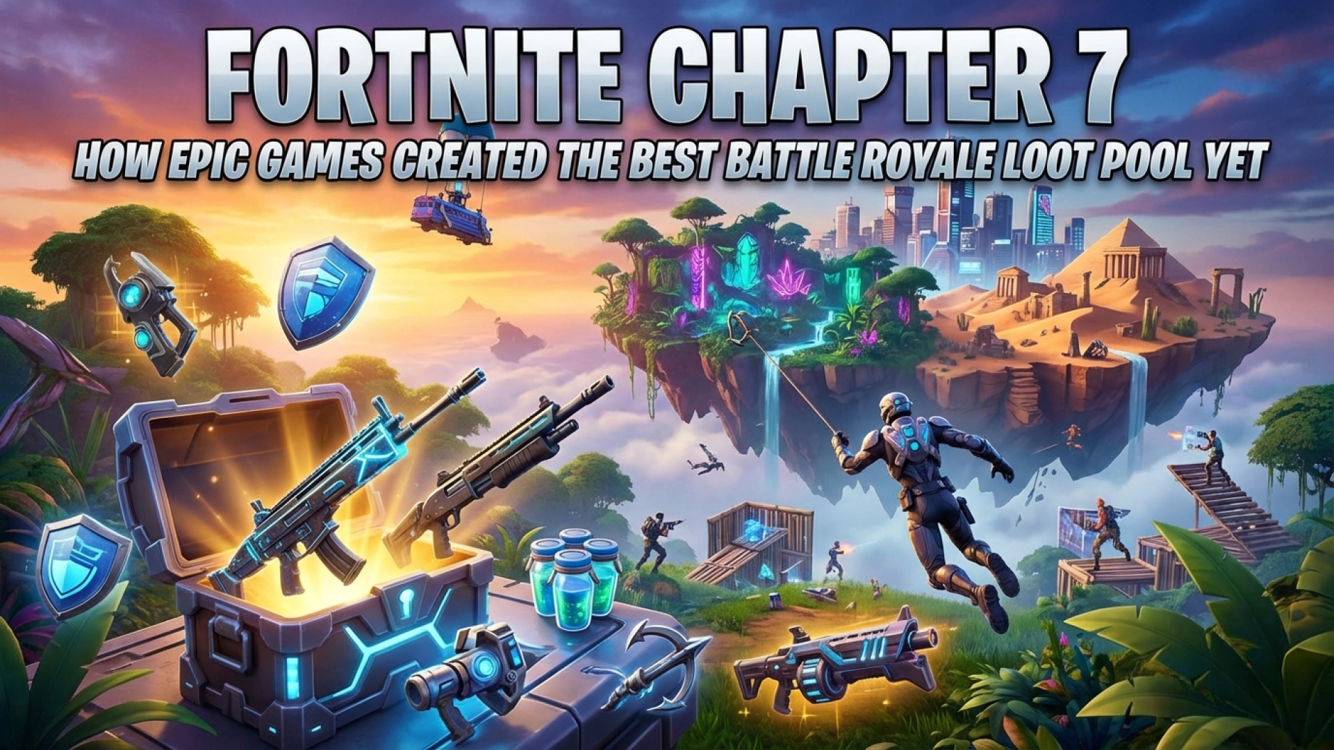 Fortnite Chapter 7: How Epic Games Created the Best Battle Royale Loot Pool Yet
