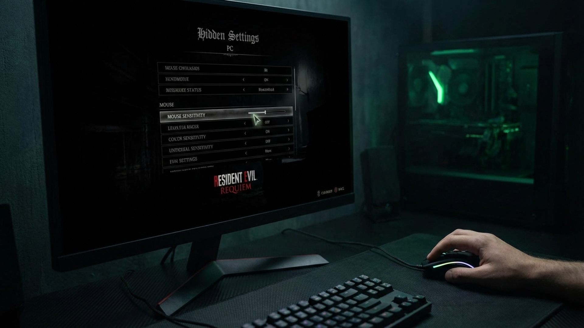 Hidden Settings: How to Adjust Mouse Sensitivity in Resident Evil Requiem on PC