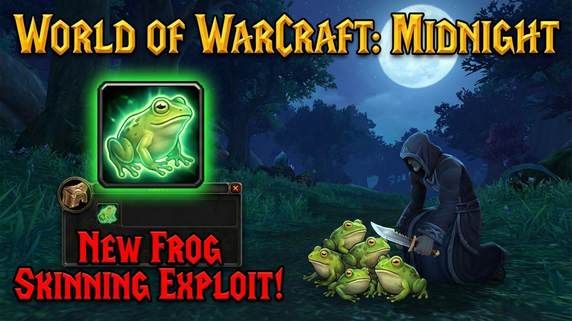 World of Warcraft: Midnight Players Discover New Frog Skinning Exploit