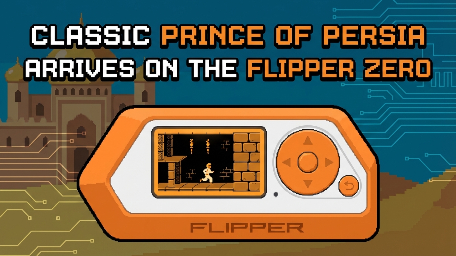 Classic Prince of Persia Arrives on the Flipper Zero