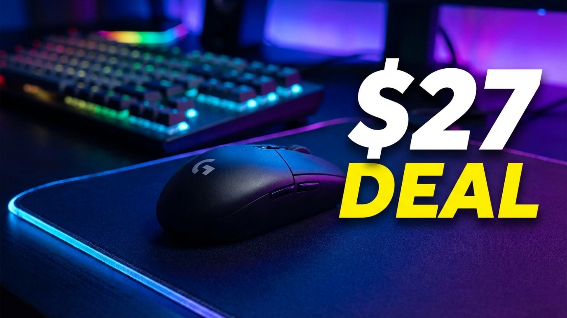 Logitech G305 Lightspeed Wireless Gaming Mouse Drops to an Unbeatable $27