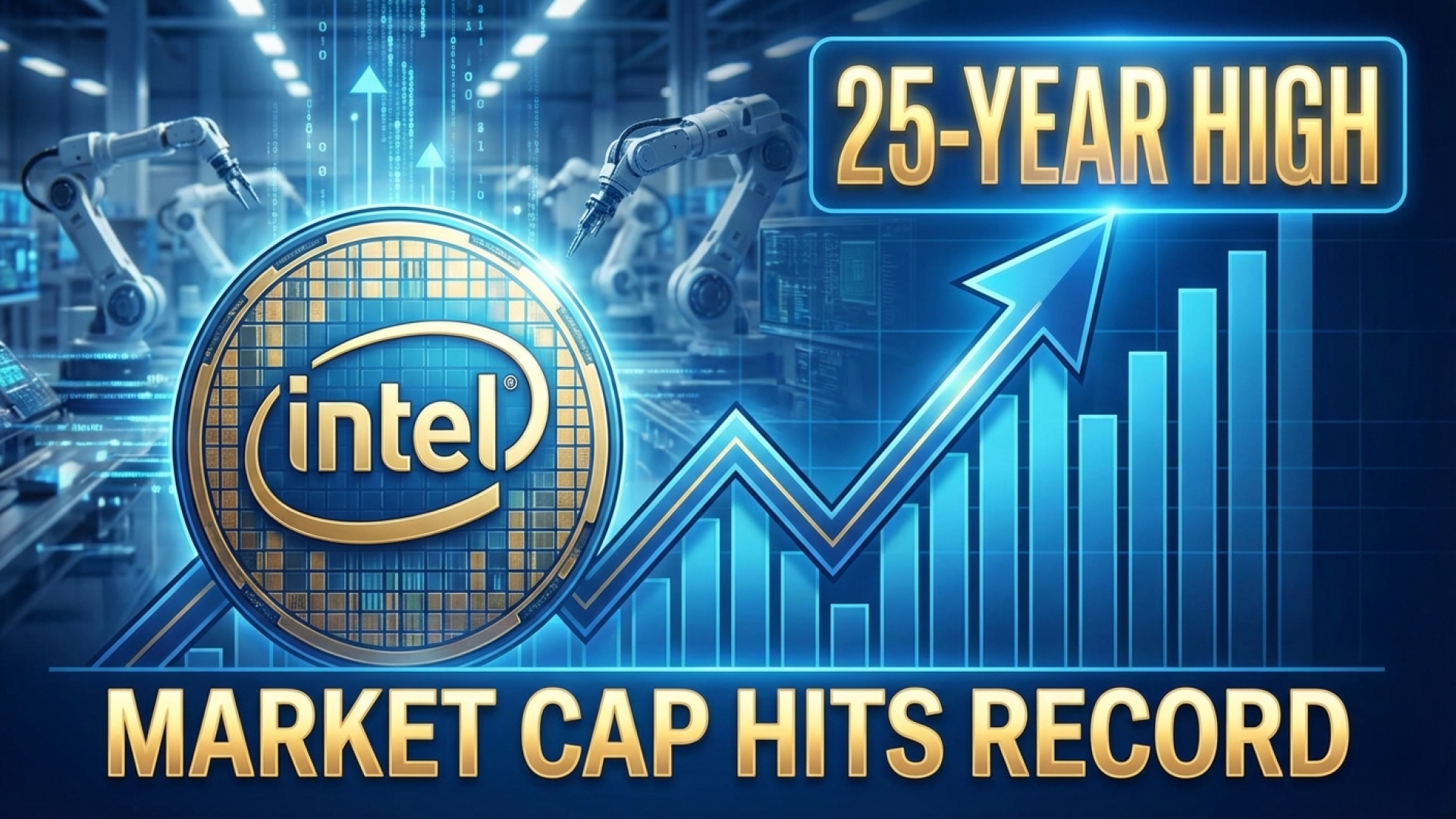 Intel’s Foundries Finally Pay Off as Market Cap Hits 25-Year High