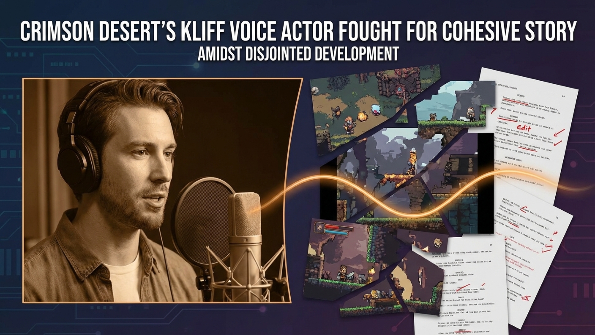 Crimson Desert’s Kliff Voice Actor Fought for Cohesive Story Amidst Disjointed Development